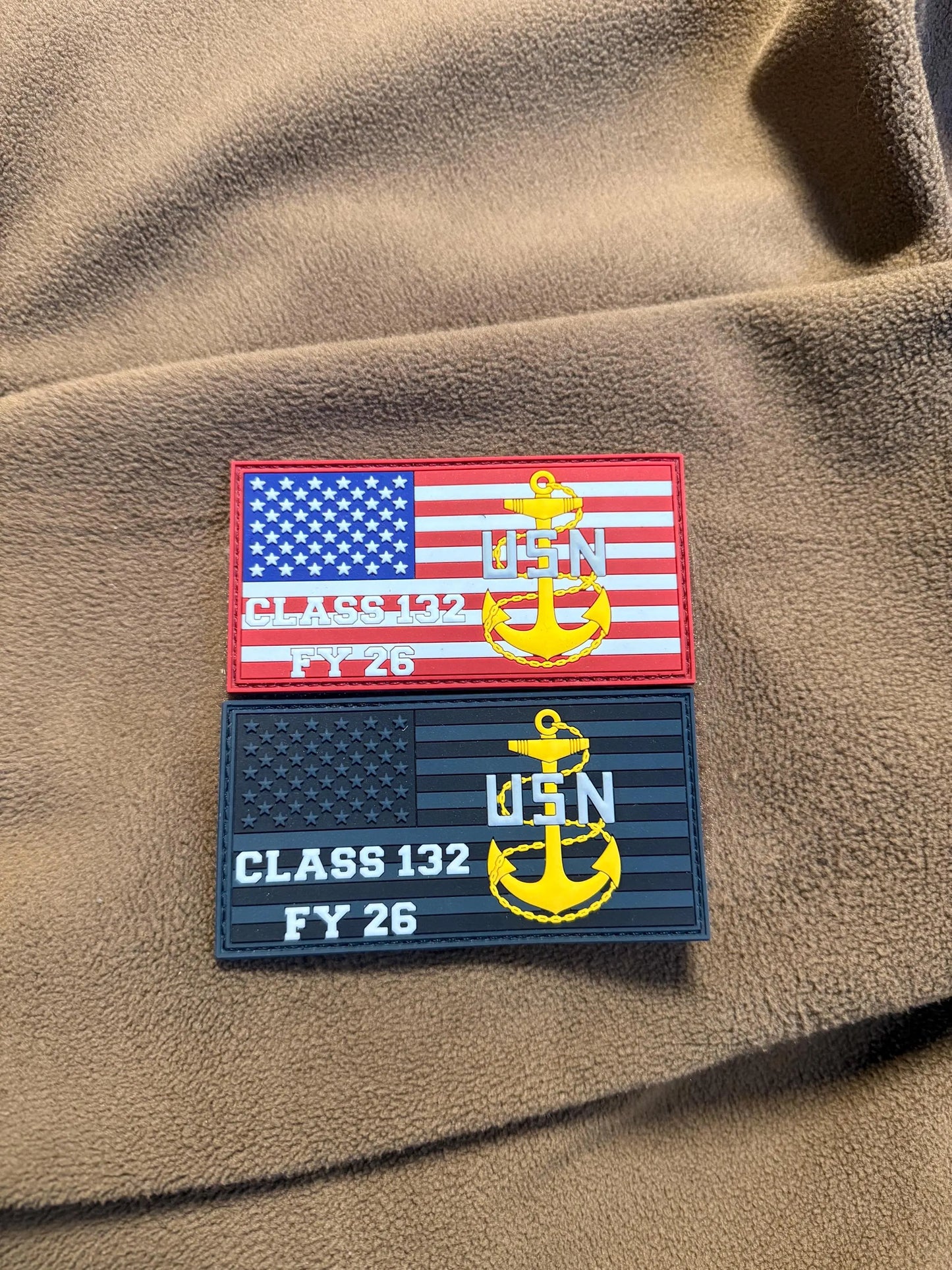 CPO Class 132 FY 26 Glow in the Dark PVC Patches.