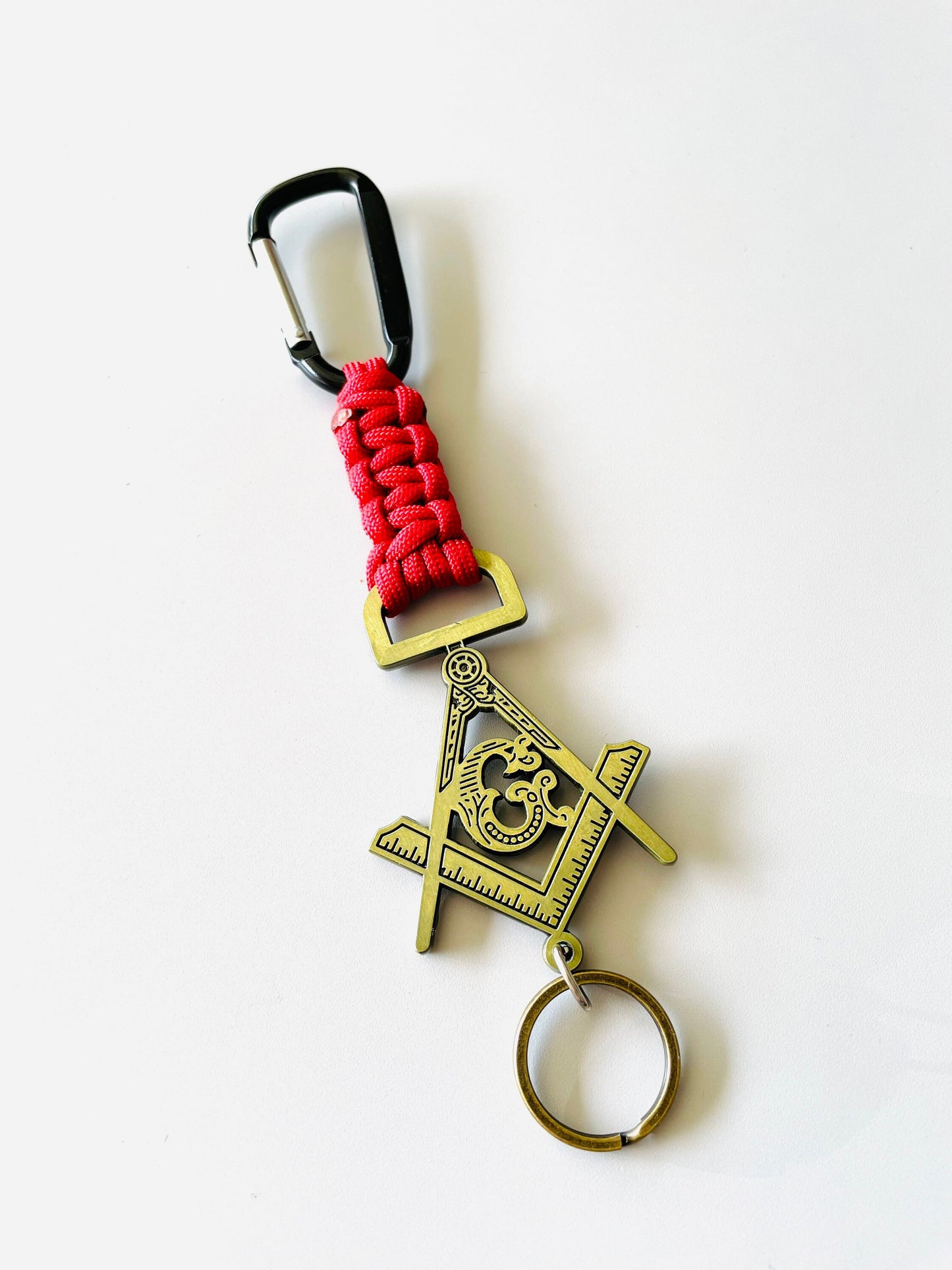 Masonic /G\ Paracord Keychains