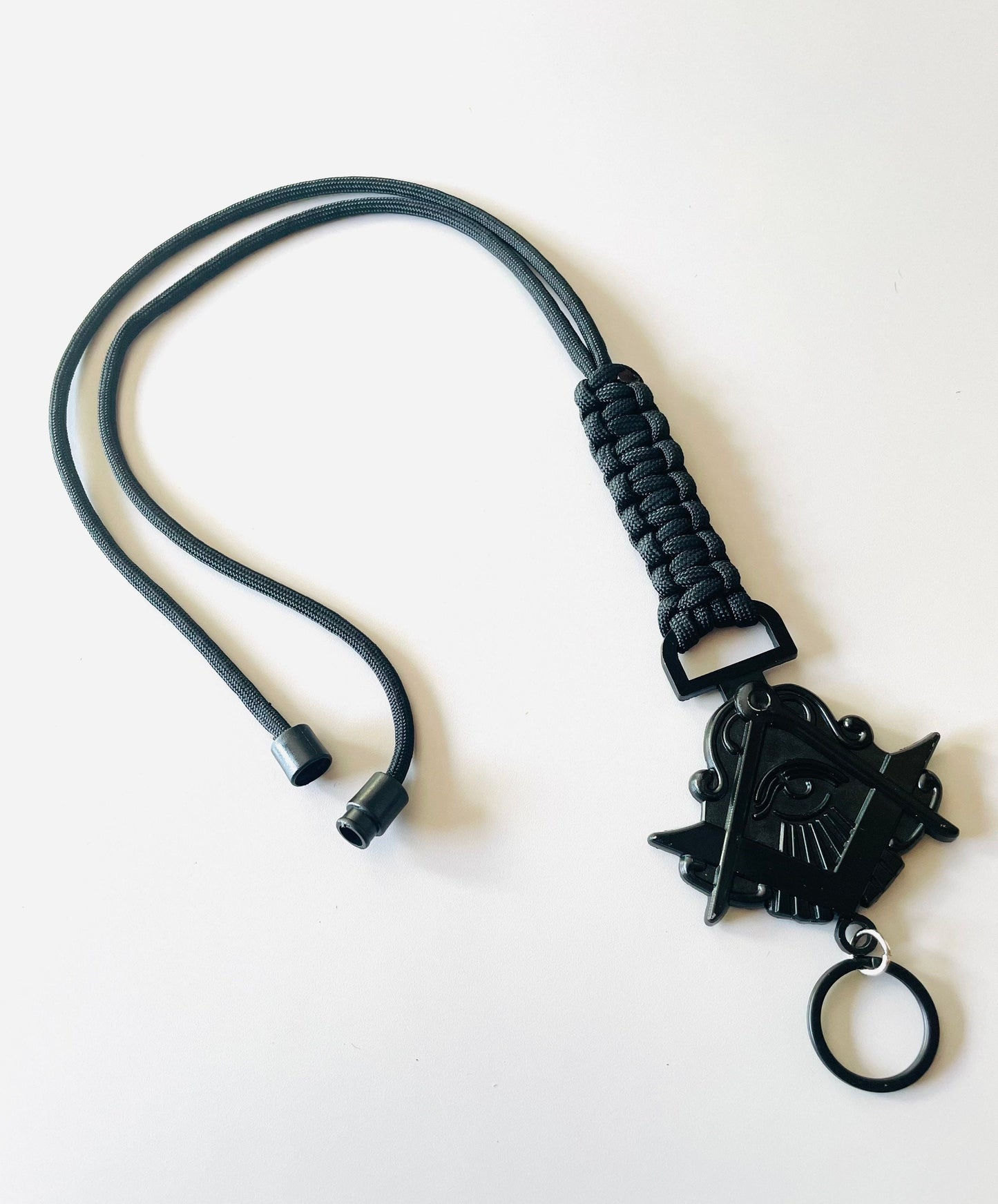 Masonic All Seeing Eye Paracord Lanyard.