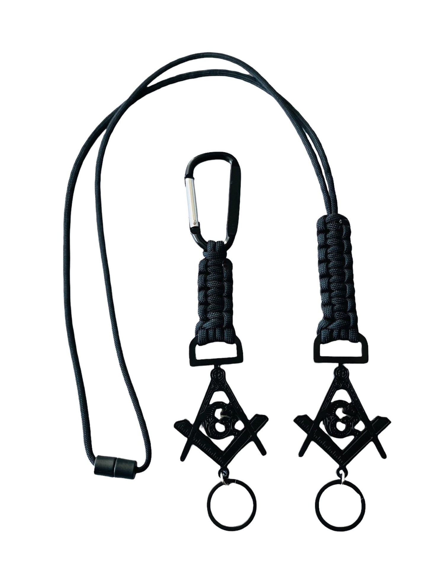 Masonic /G\ Paracord Keychain or Lanyard