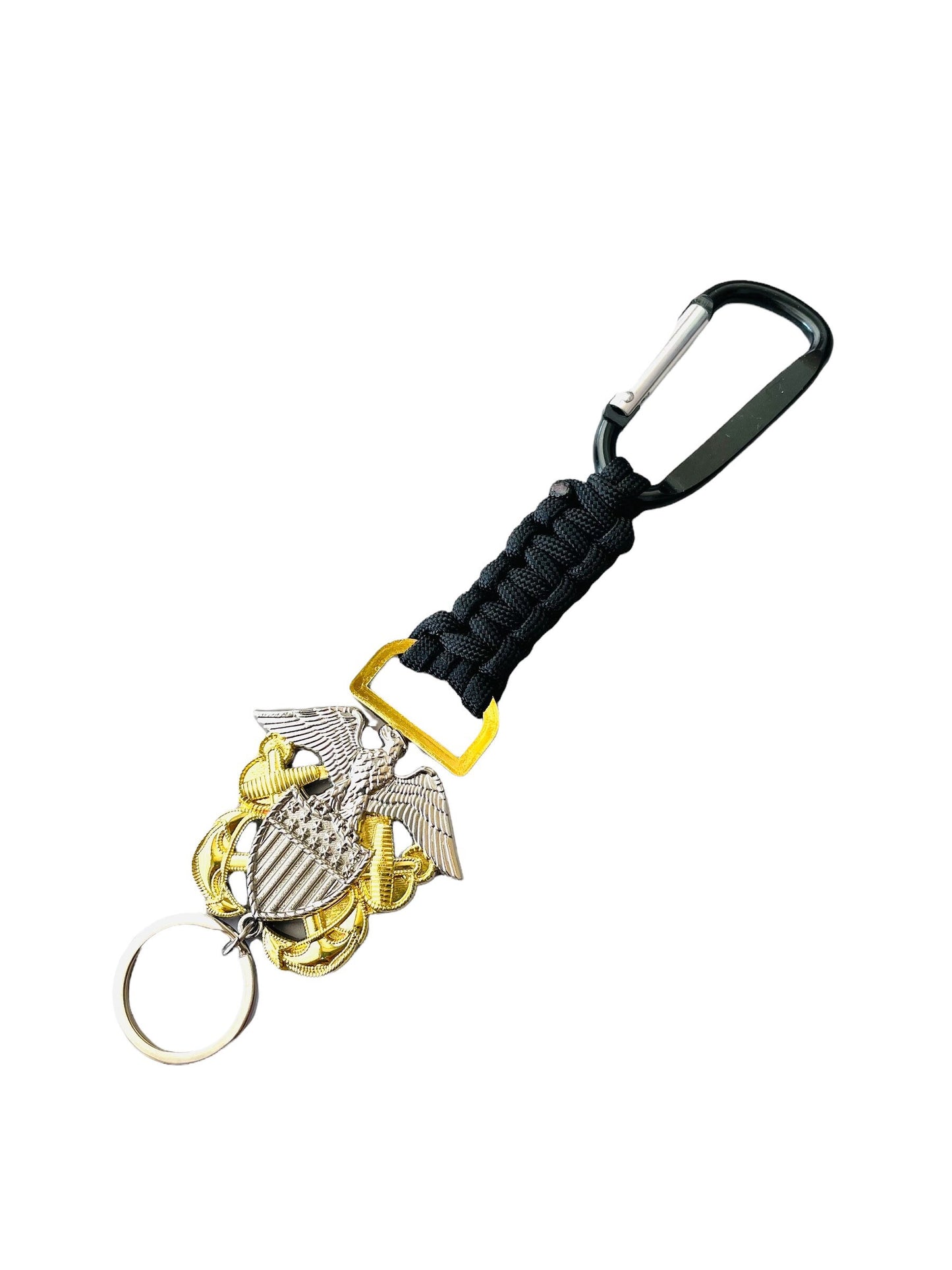 US Naval Officer Paracord Keychain.