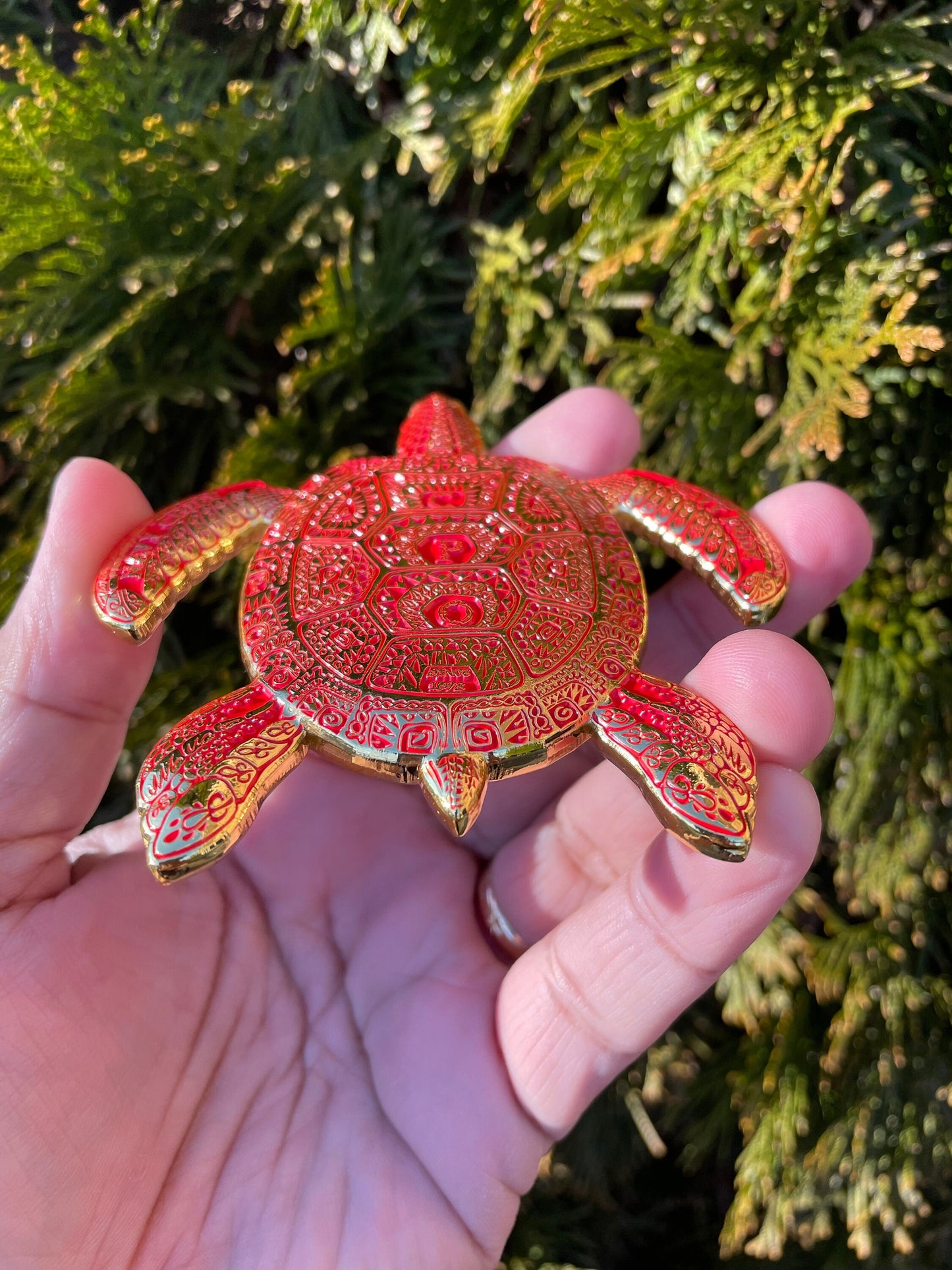 3.5” 130th CPO Birthday Turtle Pride Coin Red & Gold