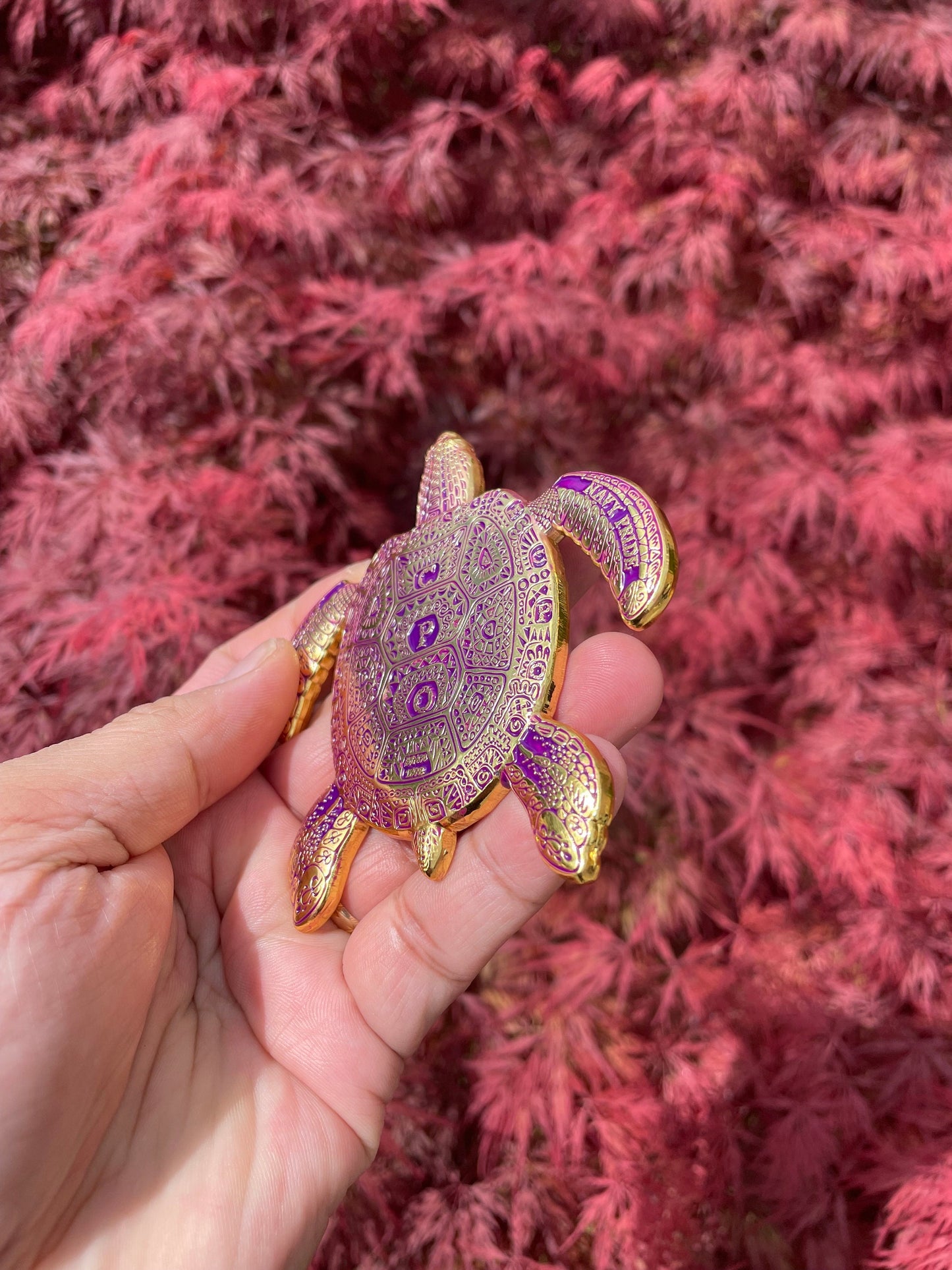 3.5” 130th CPO Birthday Turtle Pride Coin Purple & Gold
