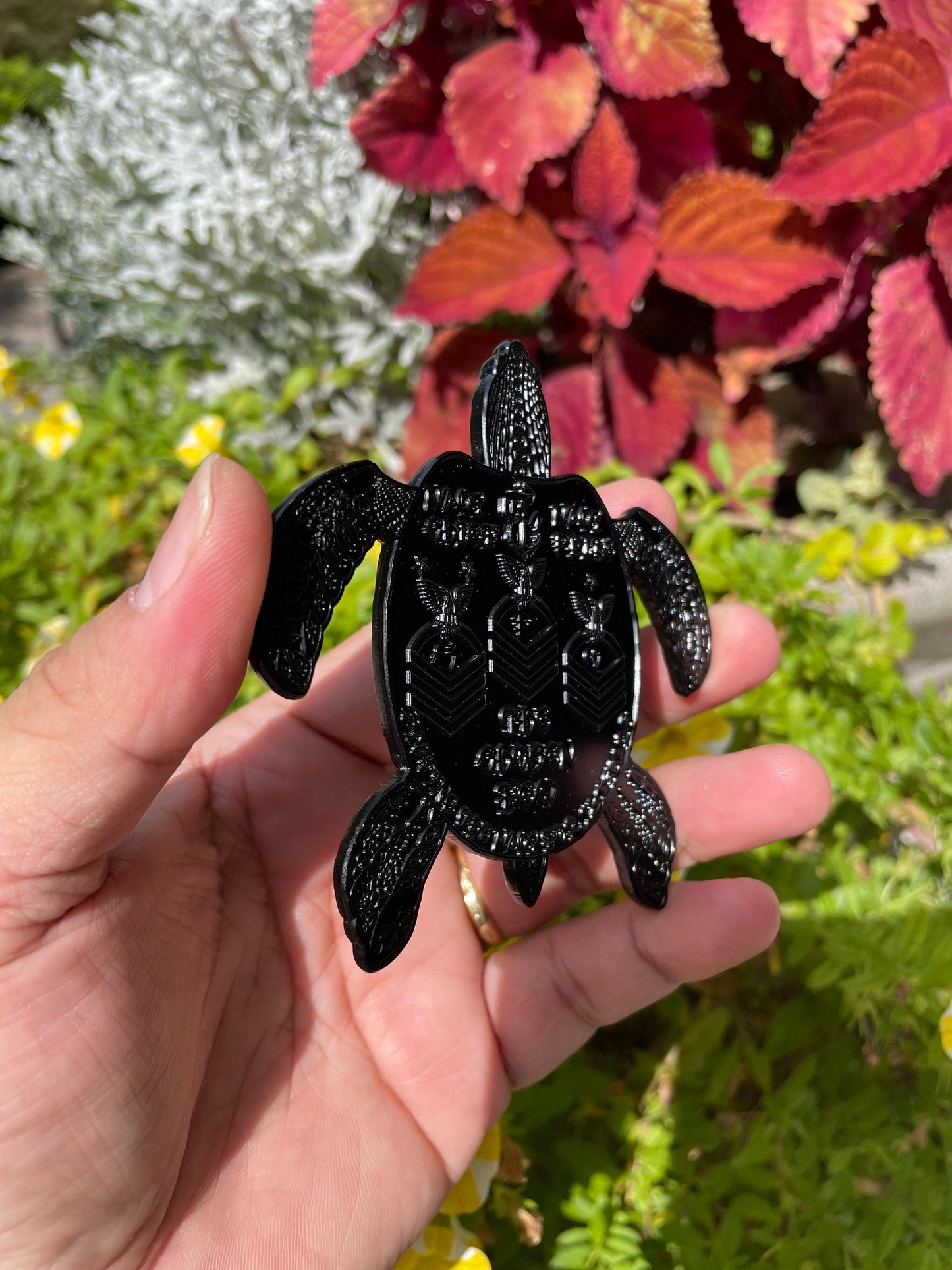 3.5” 130th CPO Birthday Turtle Pride Coin Blacked Out