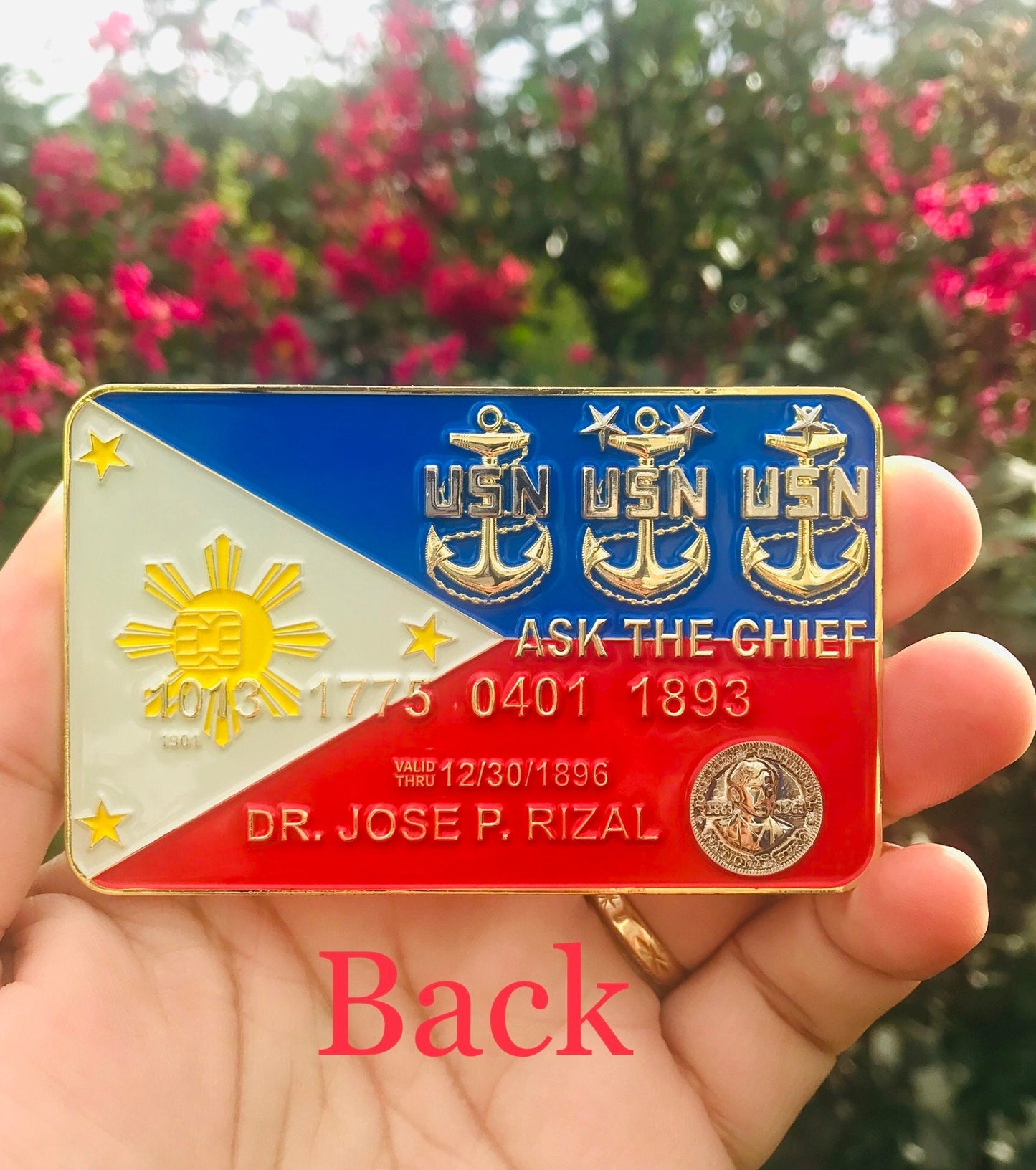 USN The Filipino Chief (TFC) CPO Pride Coin