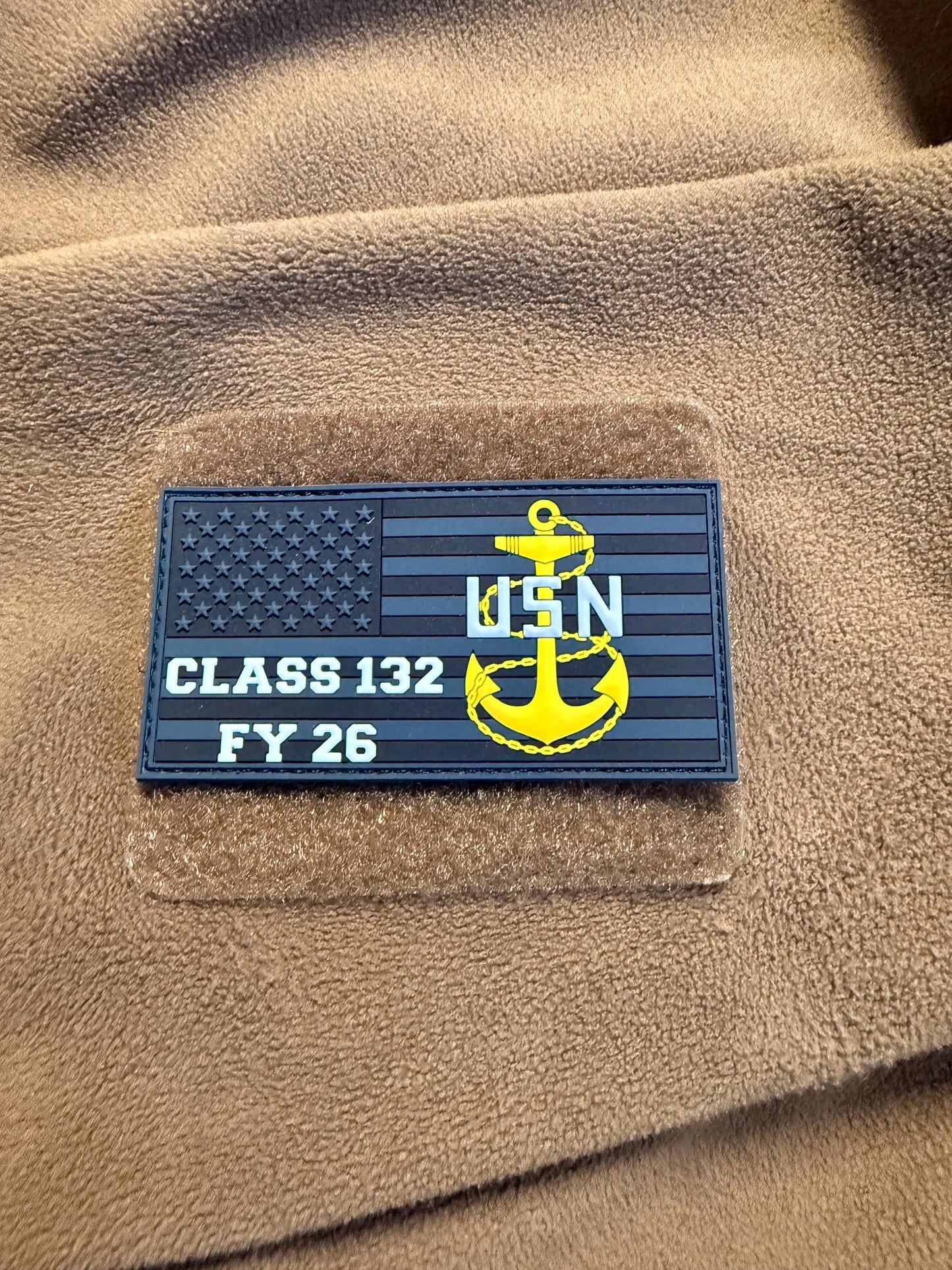 CPO Class 132 FY 26 Glow in the Dark PVC Patches.