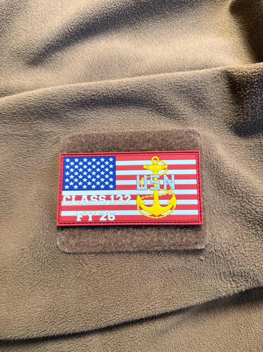CPO Class 132 FY 26 Glow in the Dark PVC Patches.