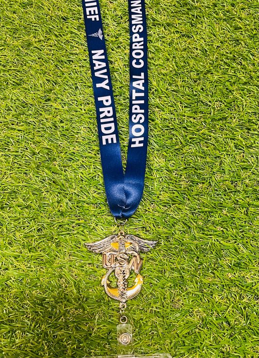 USN Corpsman CPO Lanyard