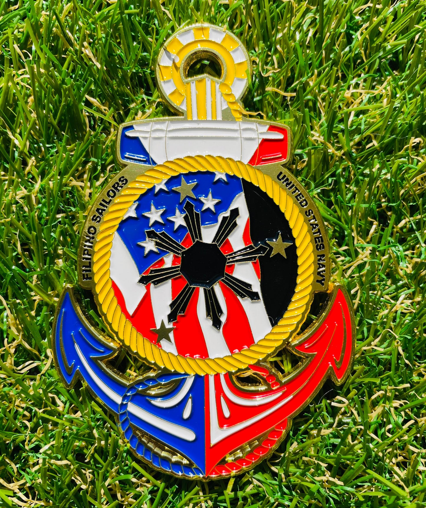 Filipino Sailor USA Challenge Coin