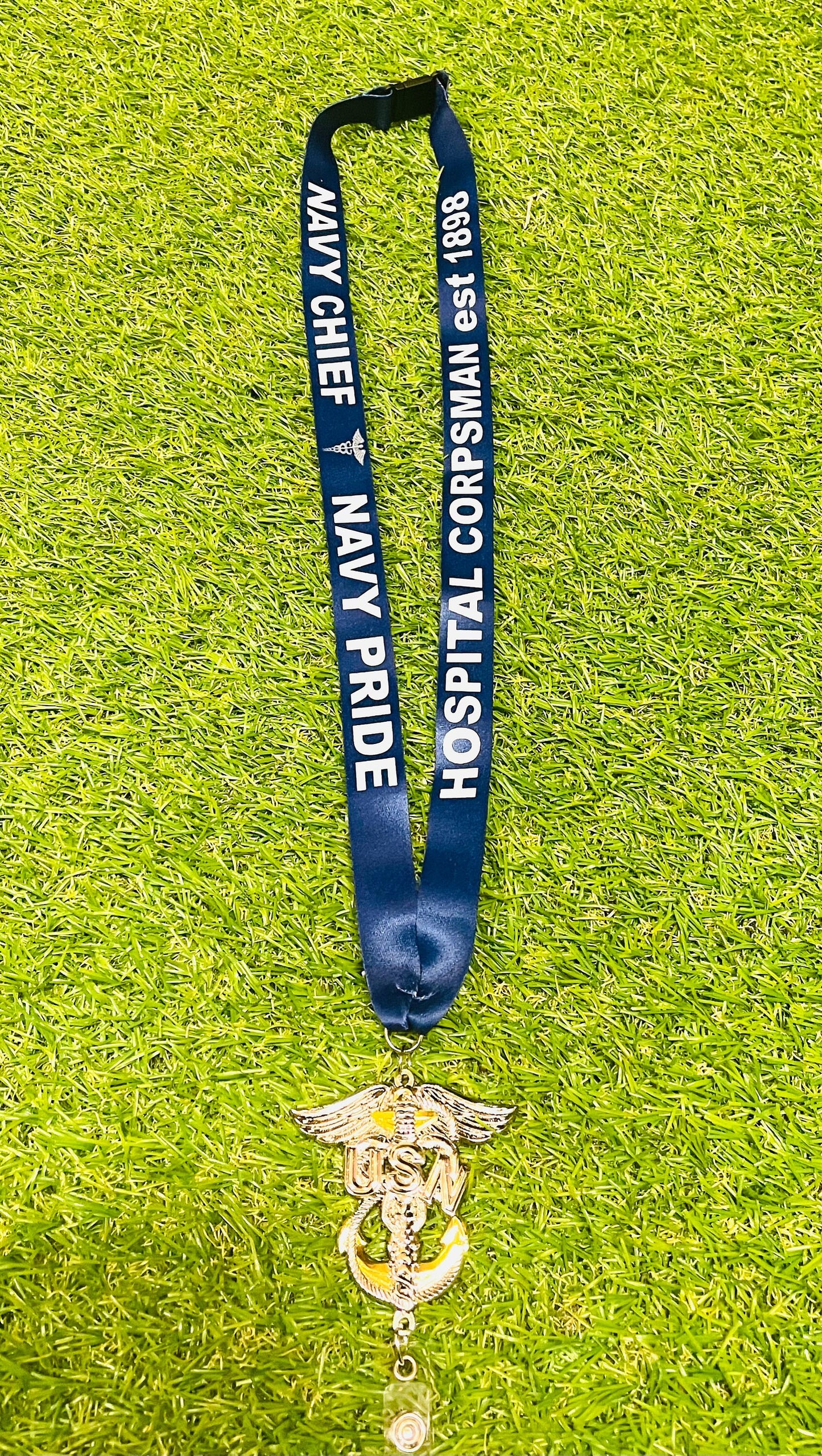 USN Corpsman CPO Lanyard