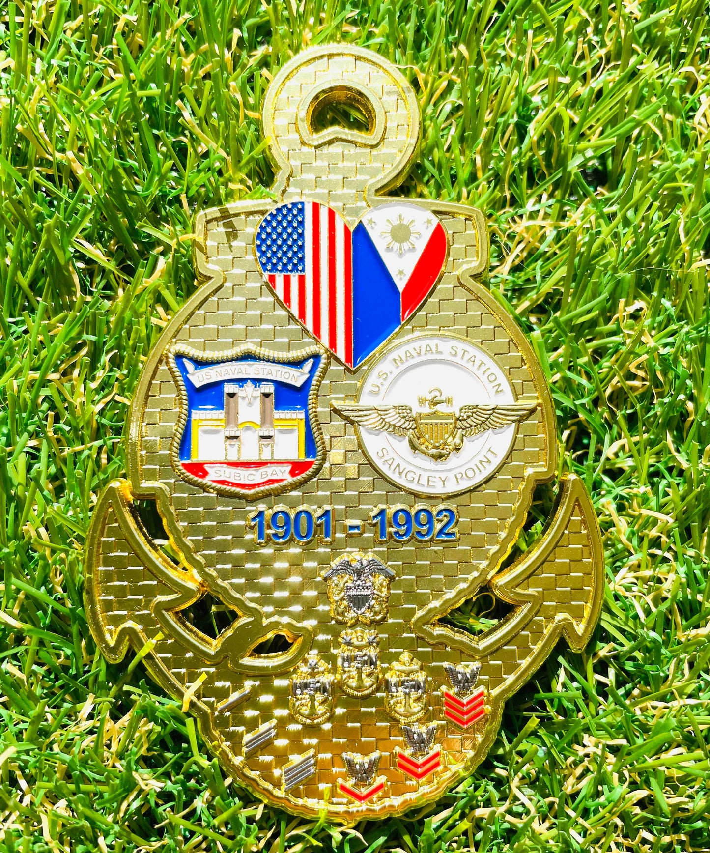 Filipino Sailor USA Challenge Coin