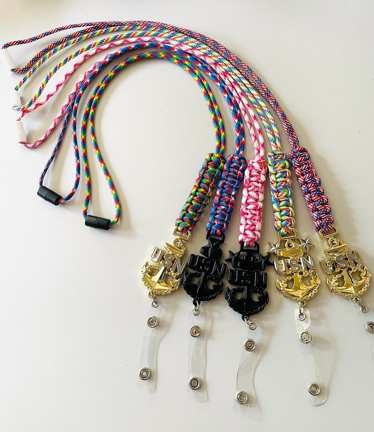 USN E7/E8/E9 Paracord Lanyard