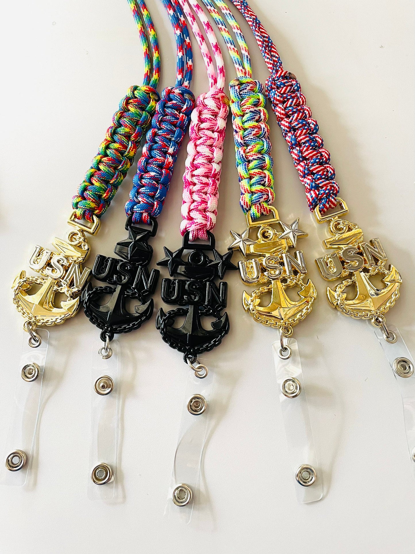 USN E7/E8/E9 Paracord Lanyard