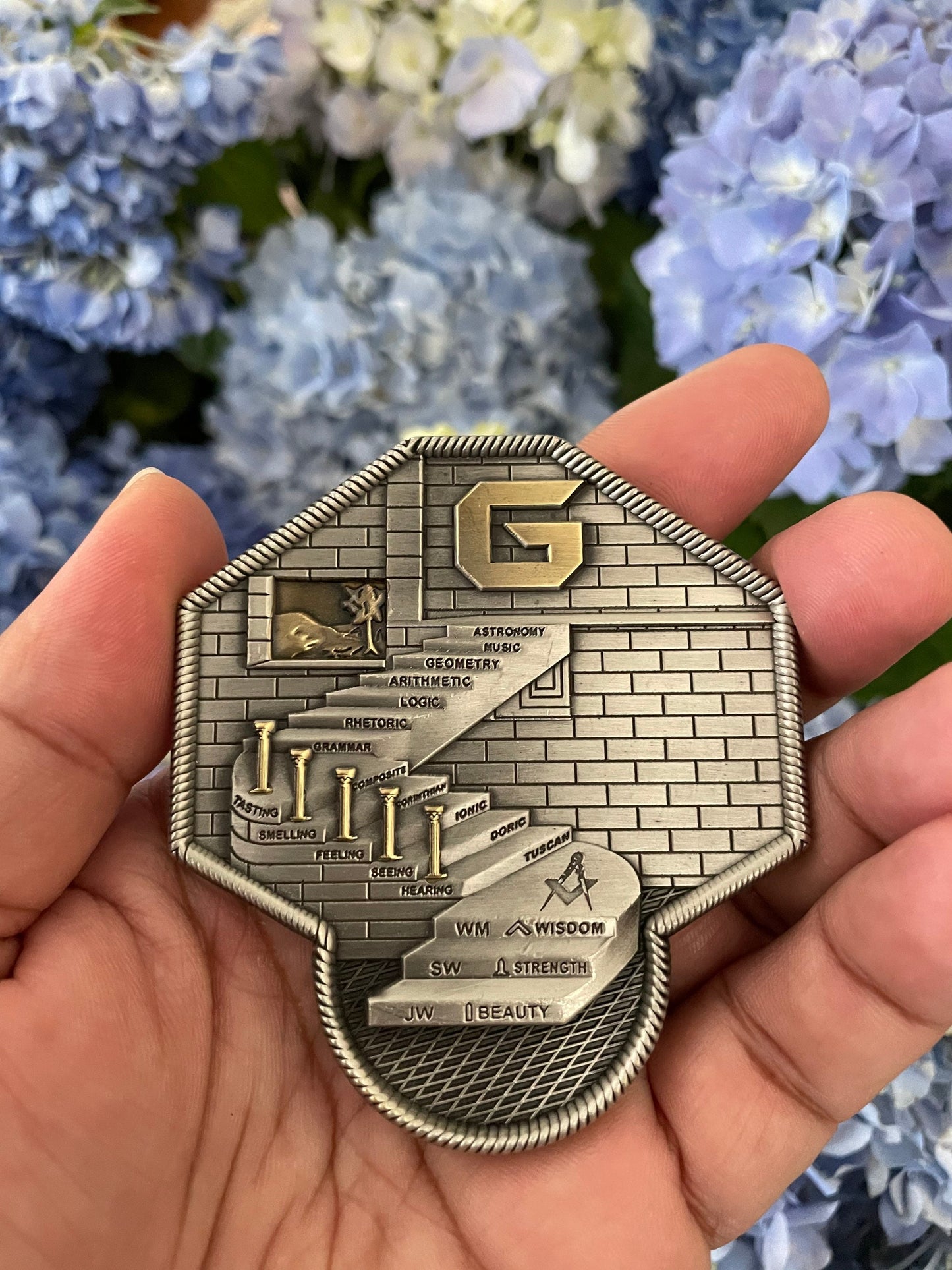 Masonic 357 Challenge Coin