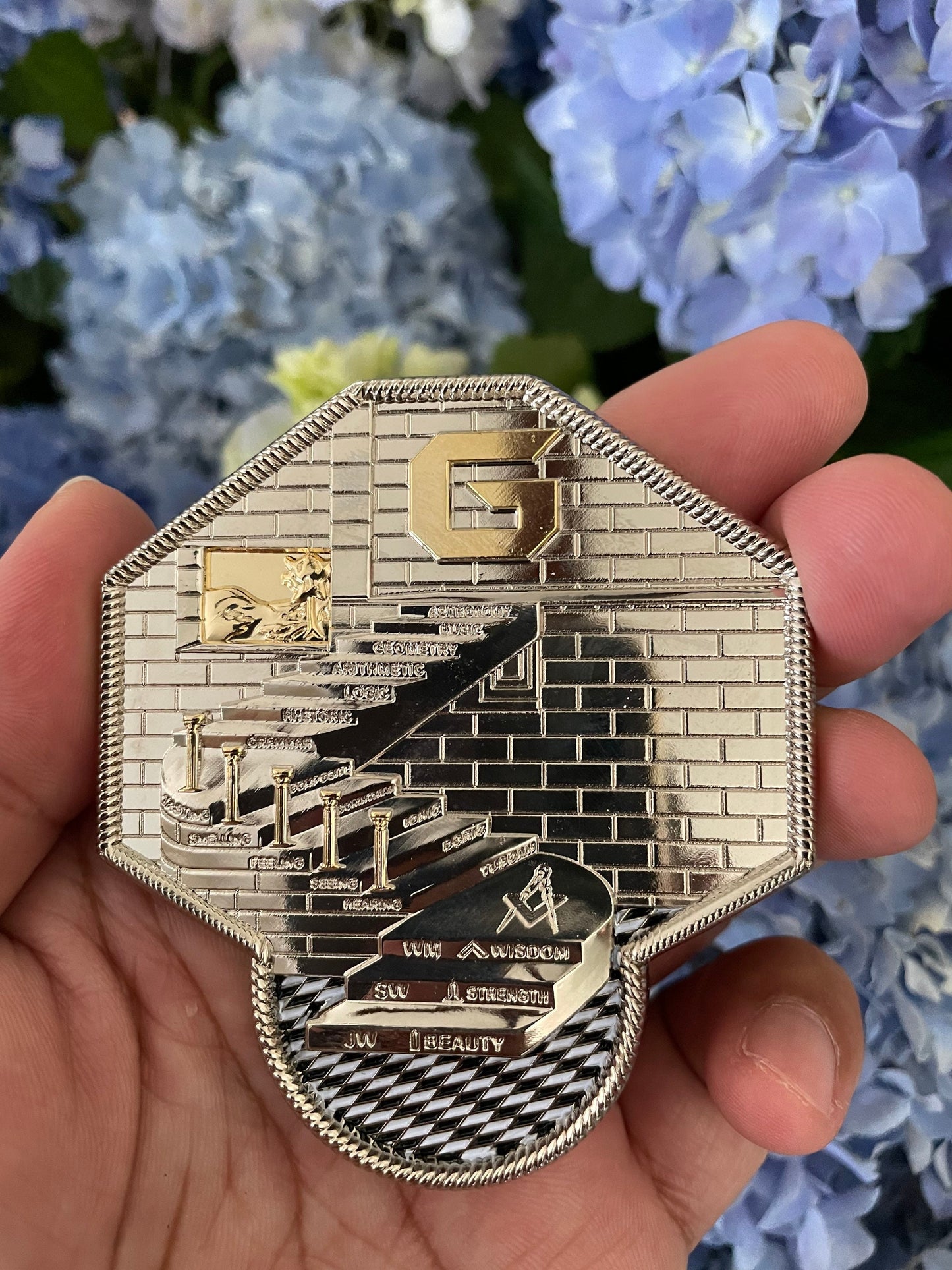 Masonic 357 Challenge Coin