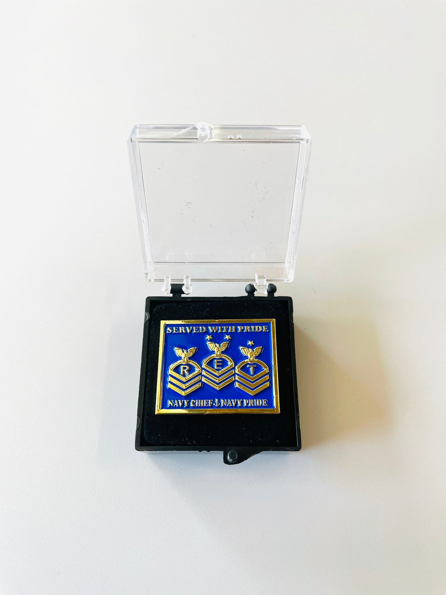USN CPO RET Lapel Pin