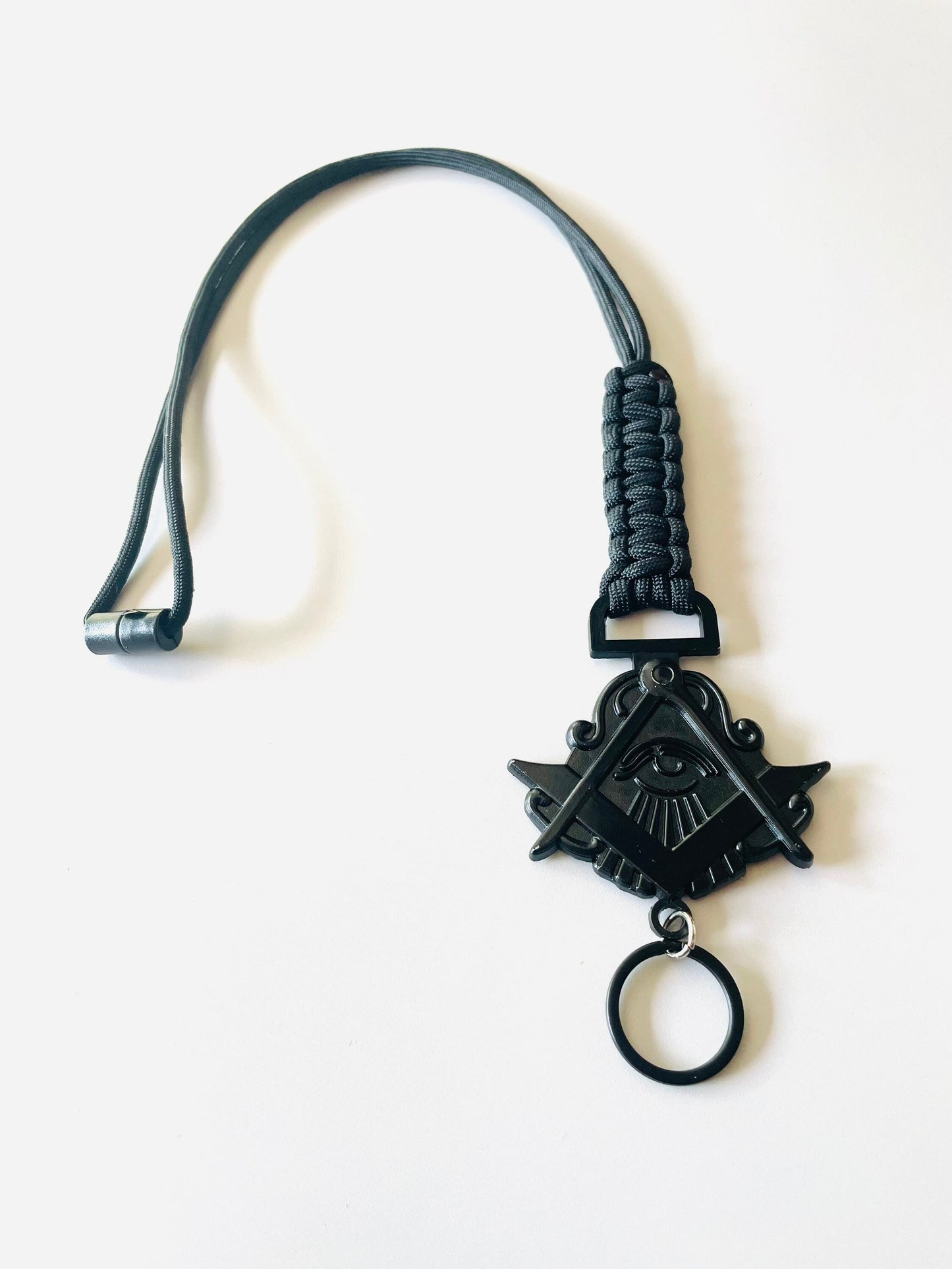 Masonic All Seeing Eye Paracord Lanyard.
