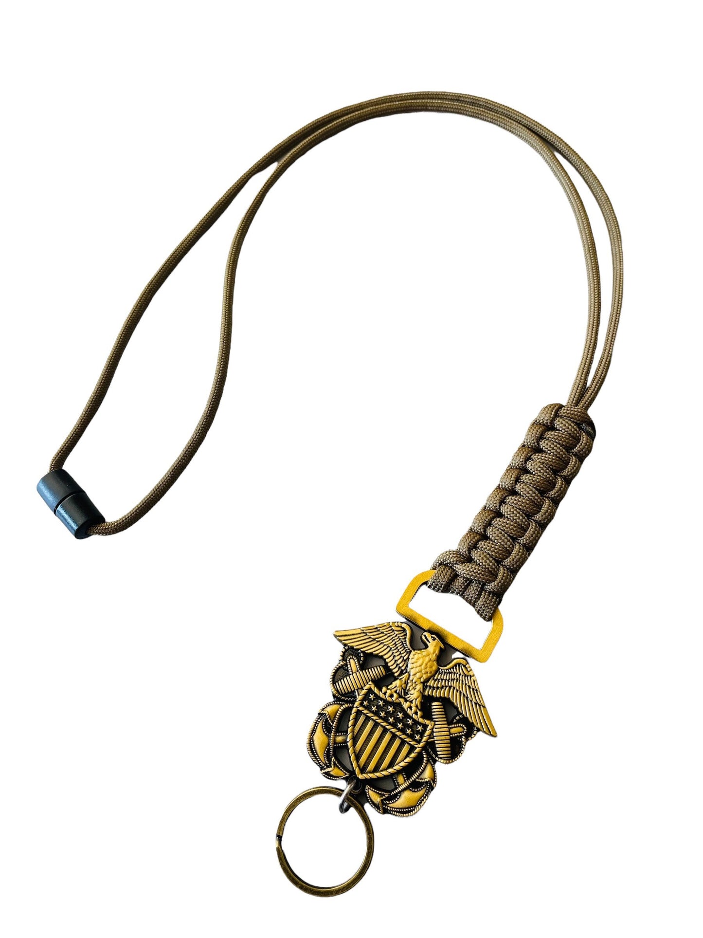 US Naval Officers Paracord Lanyand or Keychain