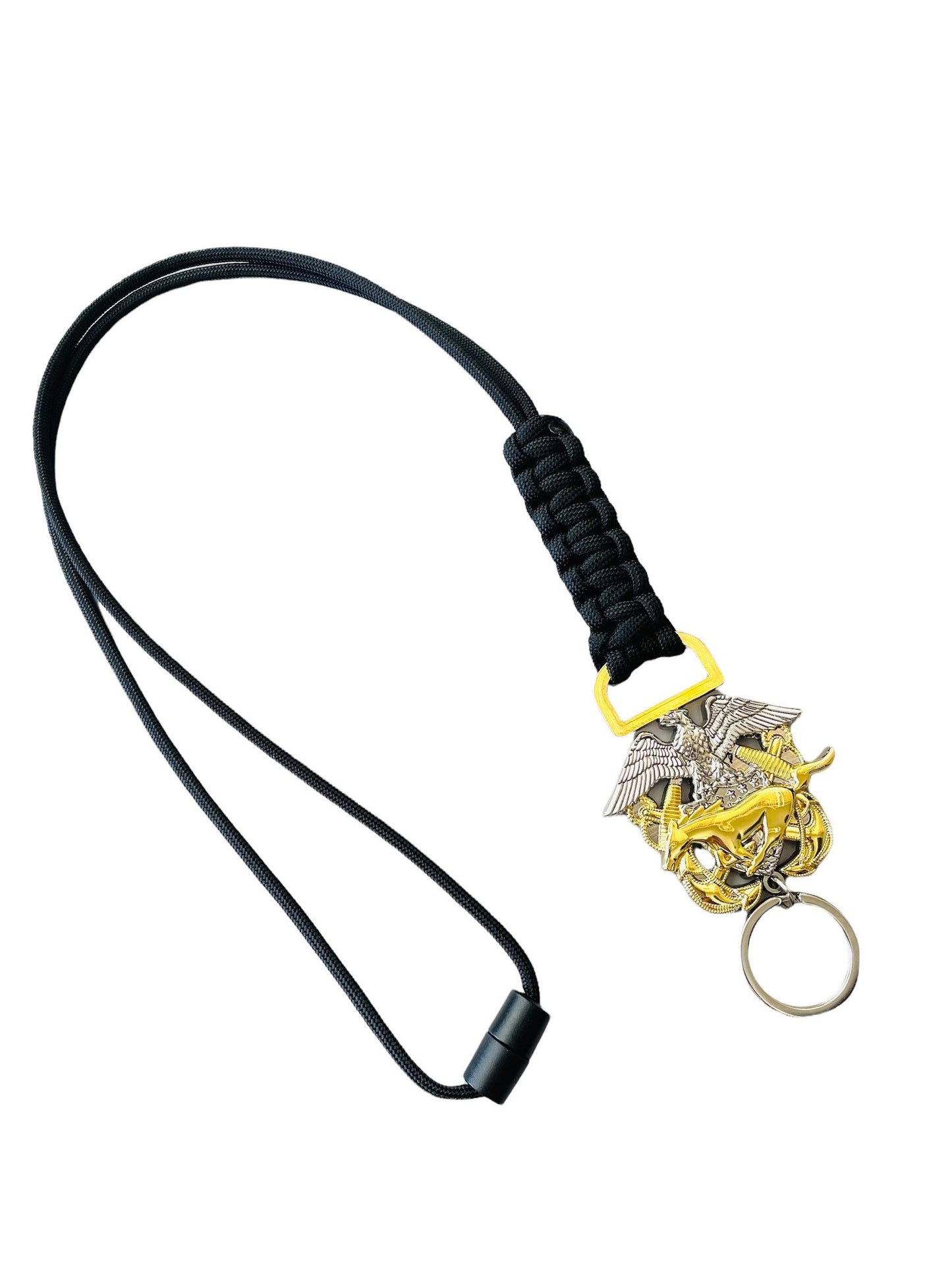 US Navy Mustang Paracord Neck Lanyard.