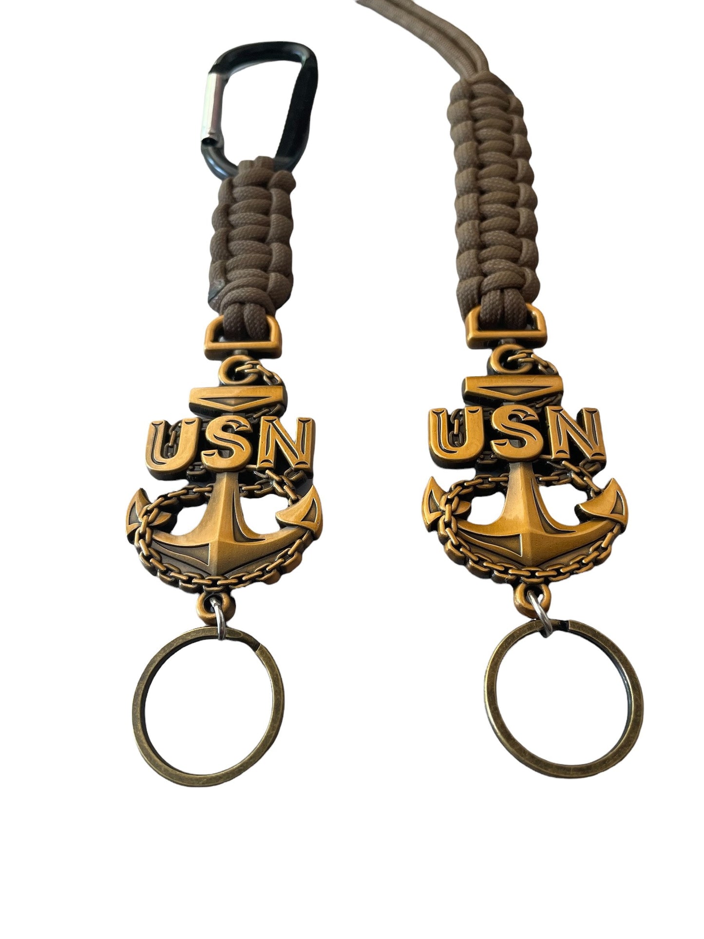 US Navy Chief Petty Officer E7 Paracord Lanyard or Keychain.