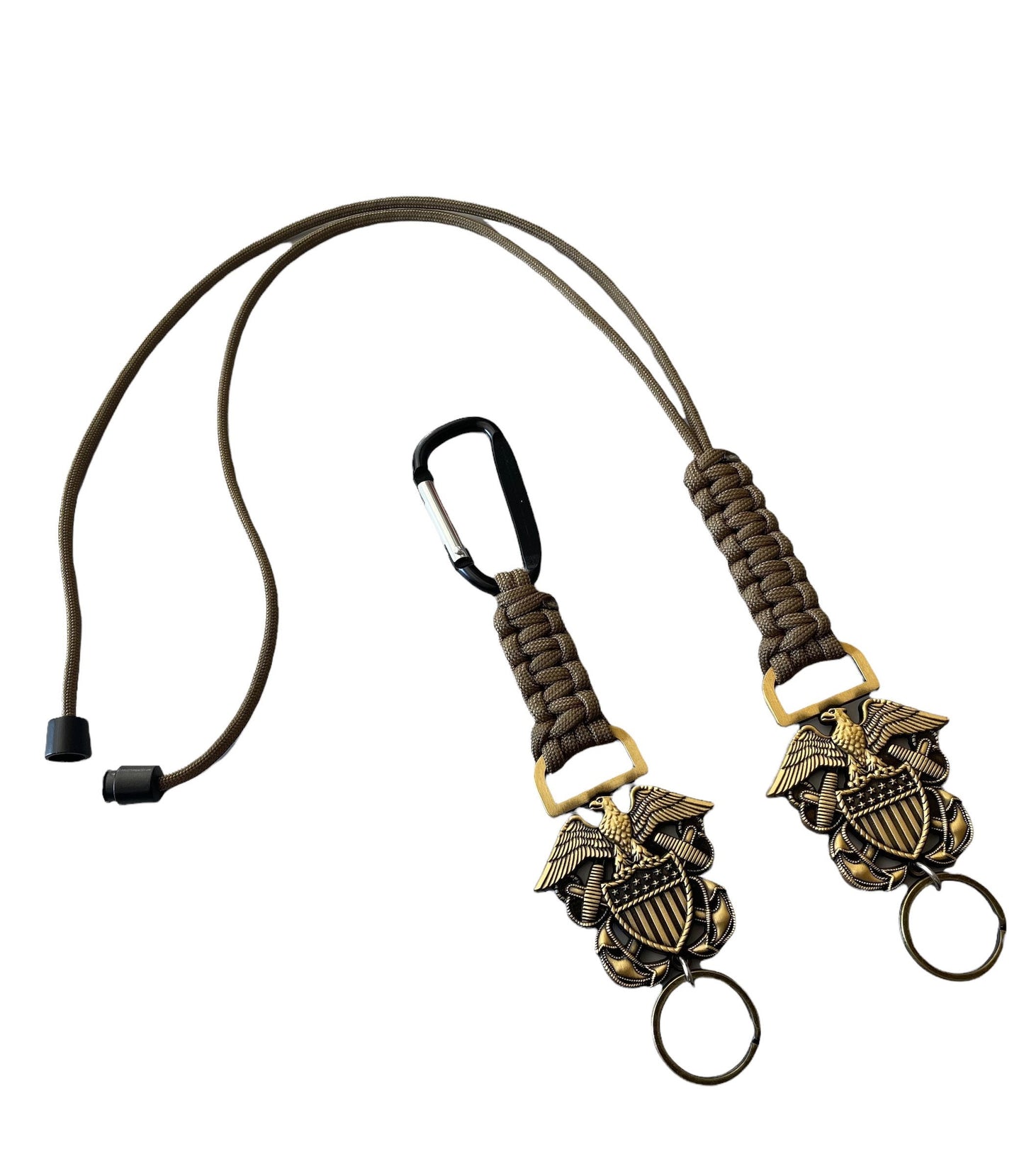 US Naval Officers Paracord Lanyand or Keychain
