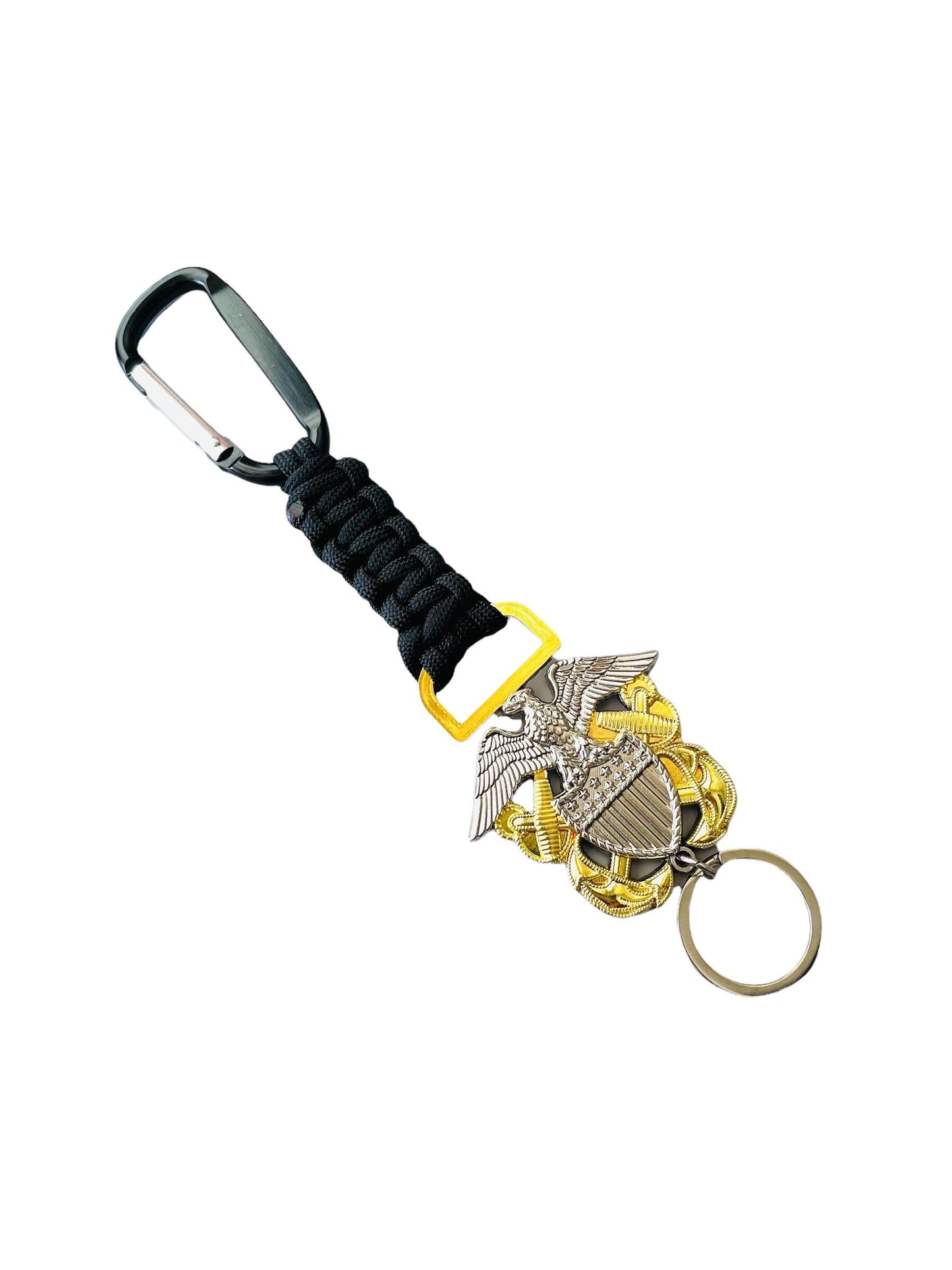 US Naval Officer Paracord Keychain.