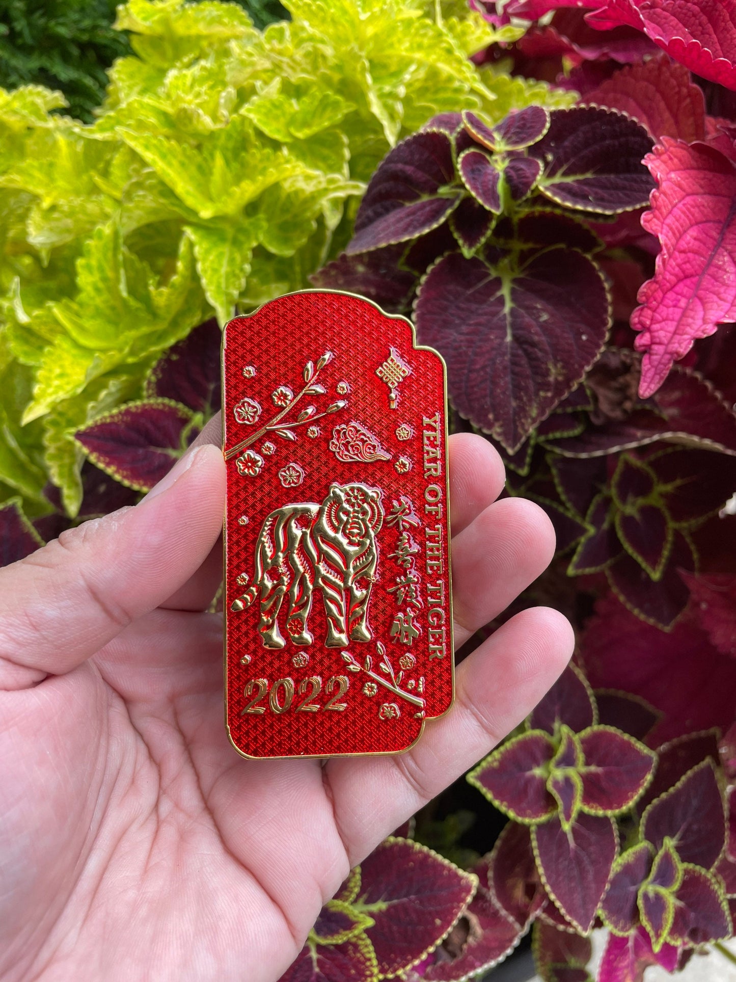 Chinese New Year 2022 Year of the Tiger Challenge Coins