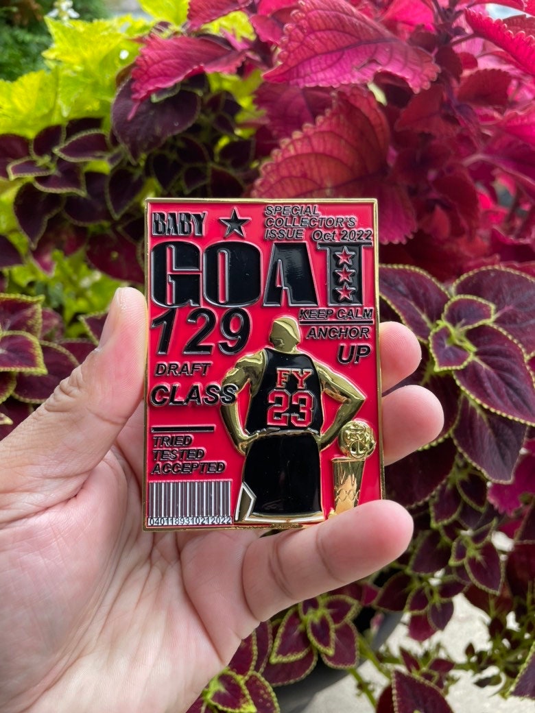 USN Class 129 FY-23 Baby GOAT Season Coin Bulls Black Jersey