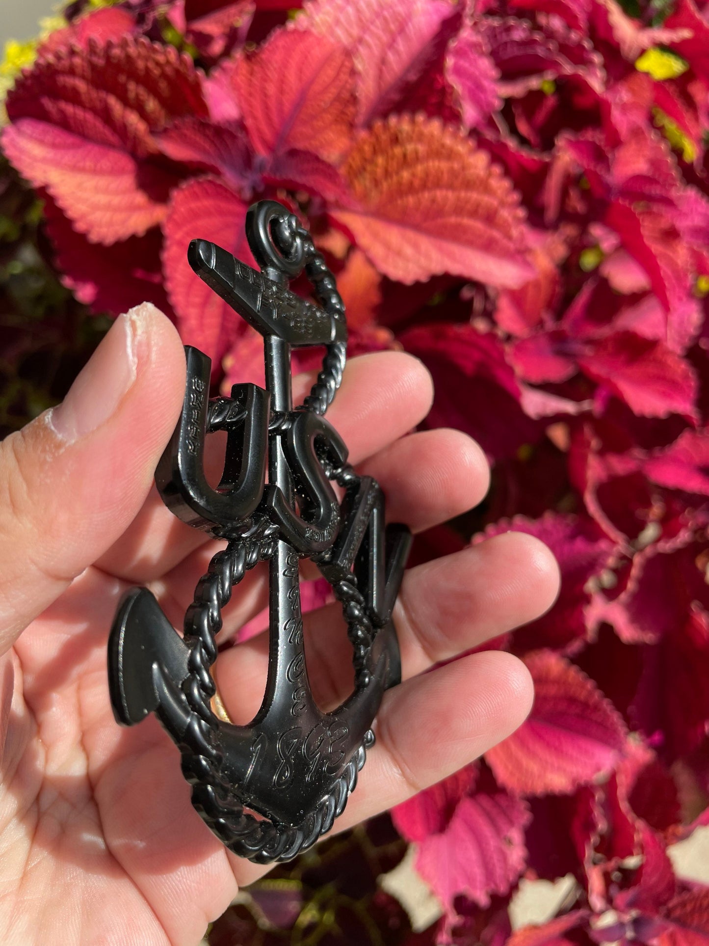 USN Class 129 FY 23 Black Heritage Anchor Coin