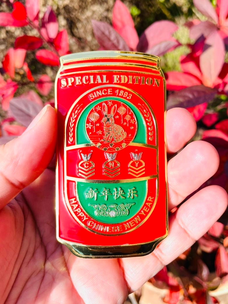 Chinese New Year 2023 Year of the Rabbit Challenge Coins