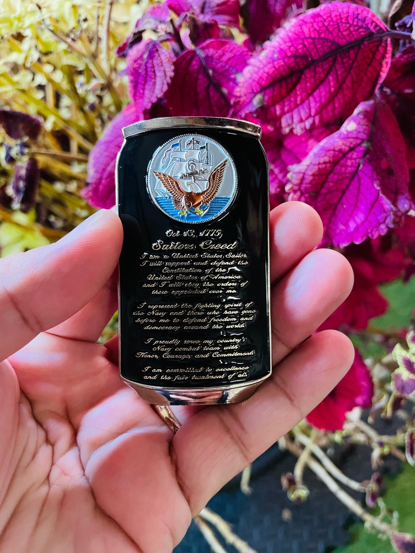Red Horse Challenge Coin
