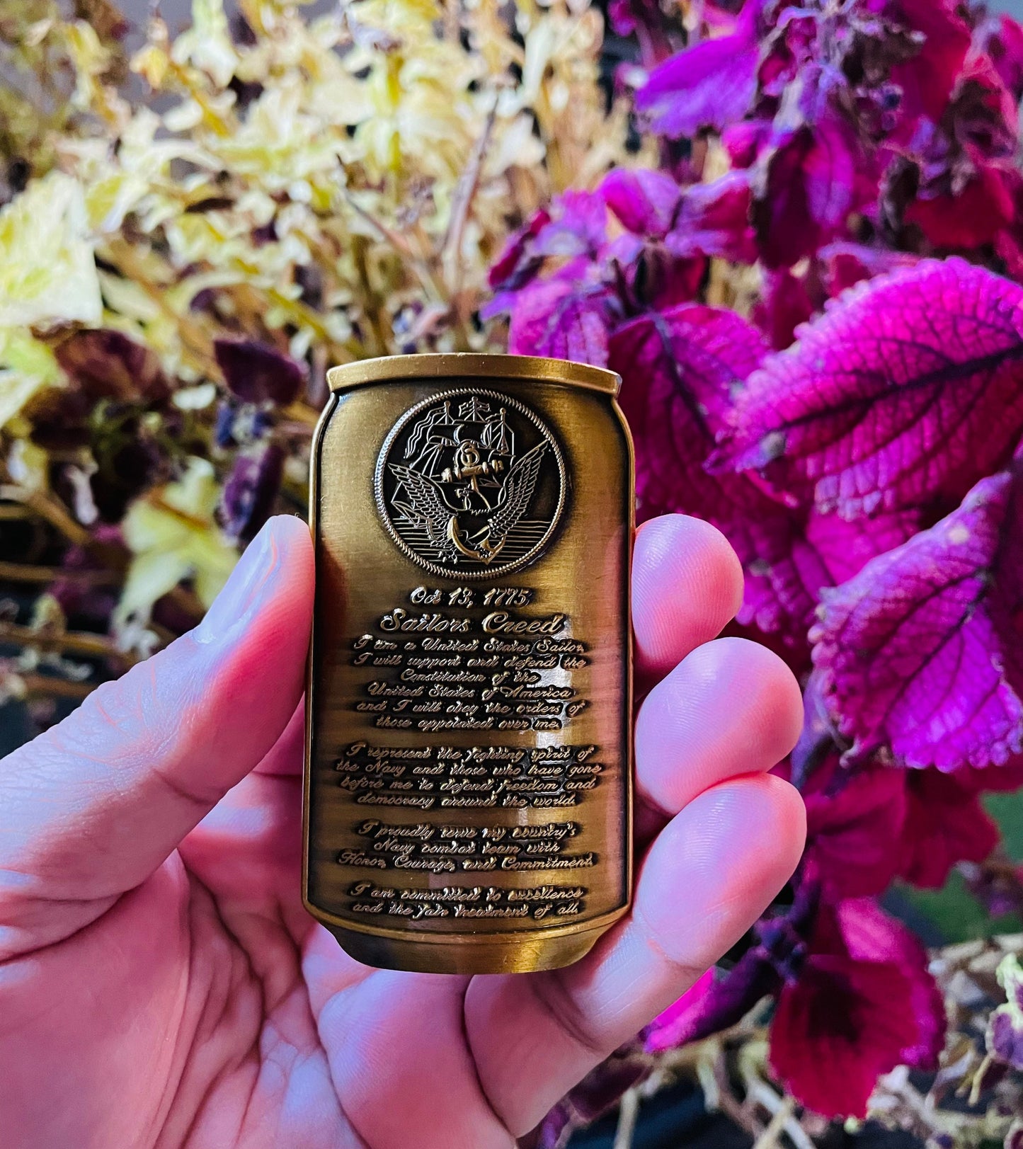 Red Horse Challenge Coin