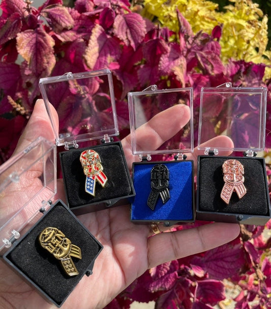 USN SCPO Ribbon Style Lapel Pins