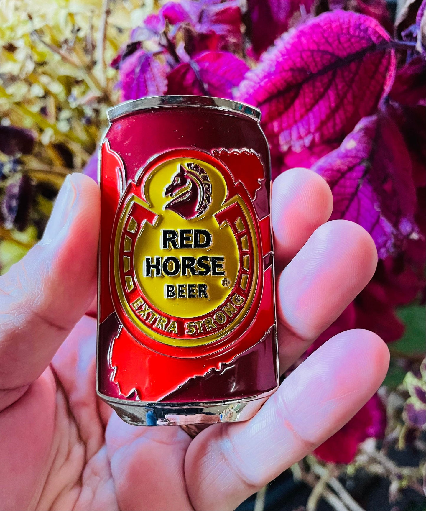 Red Horse Challenge Coin