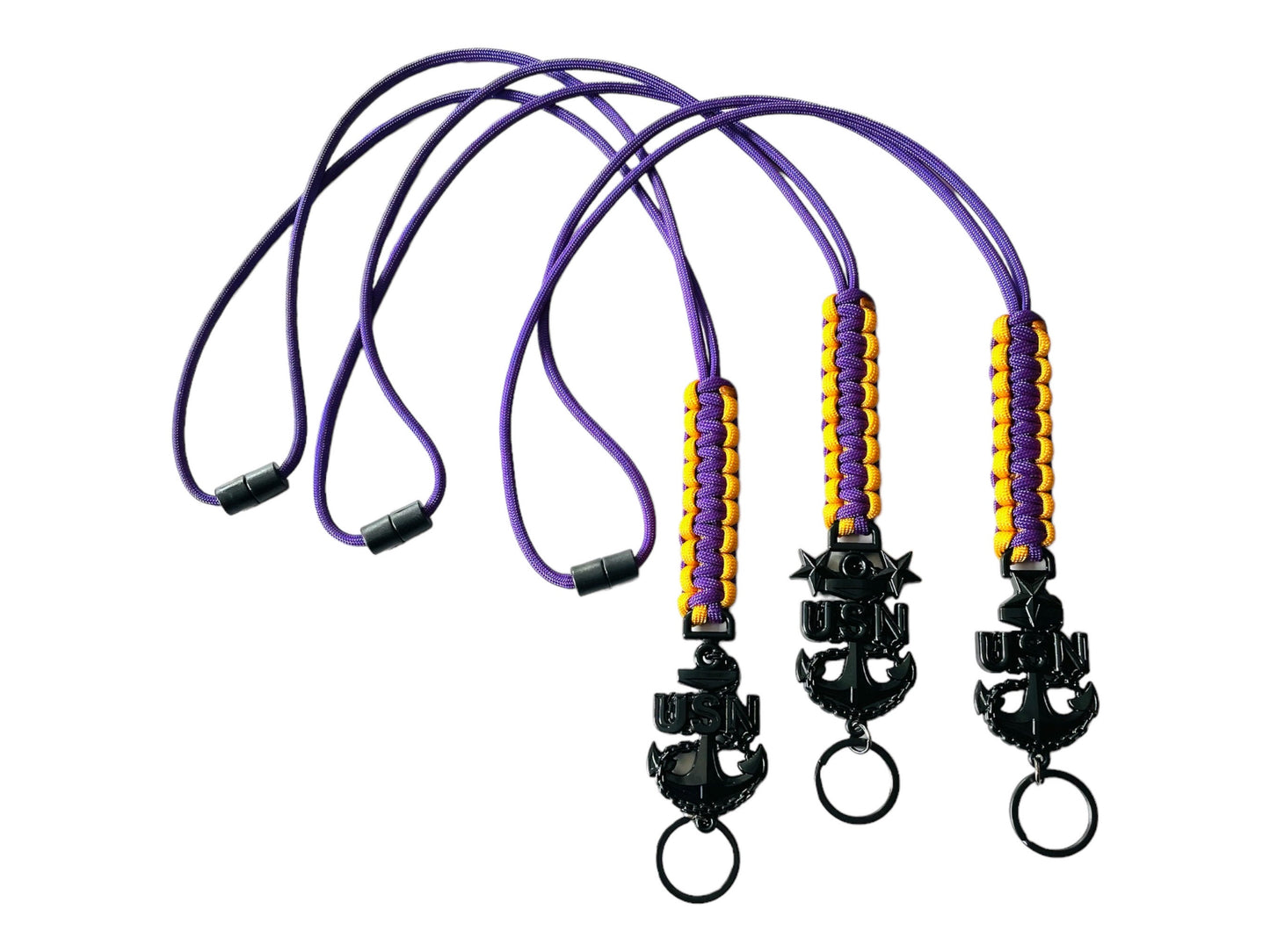 USN Chief, Senior Chief and Master Chief Paracord Lanyard.