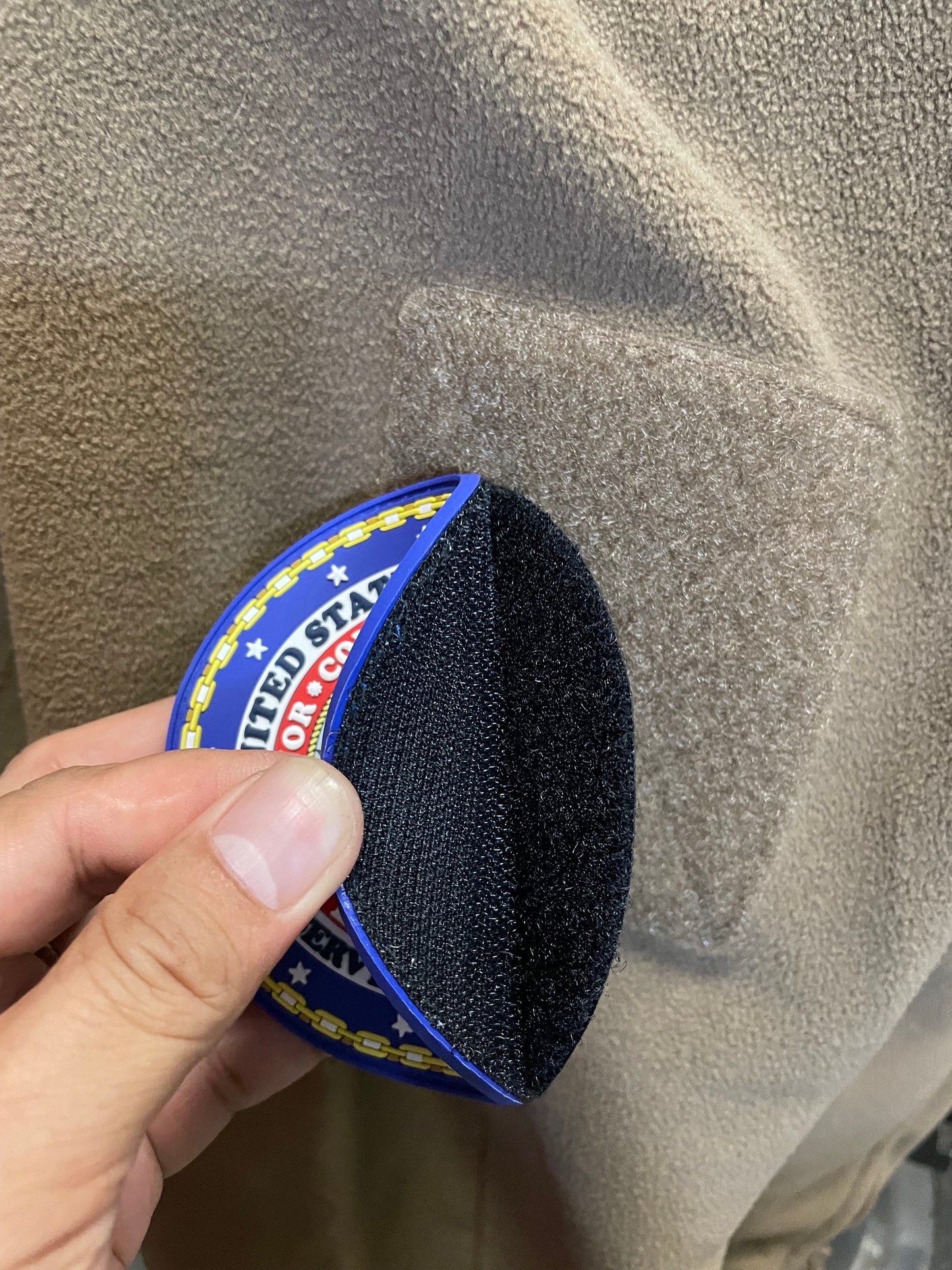 US Navy Retired 4” PVC