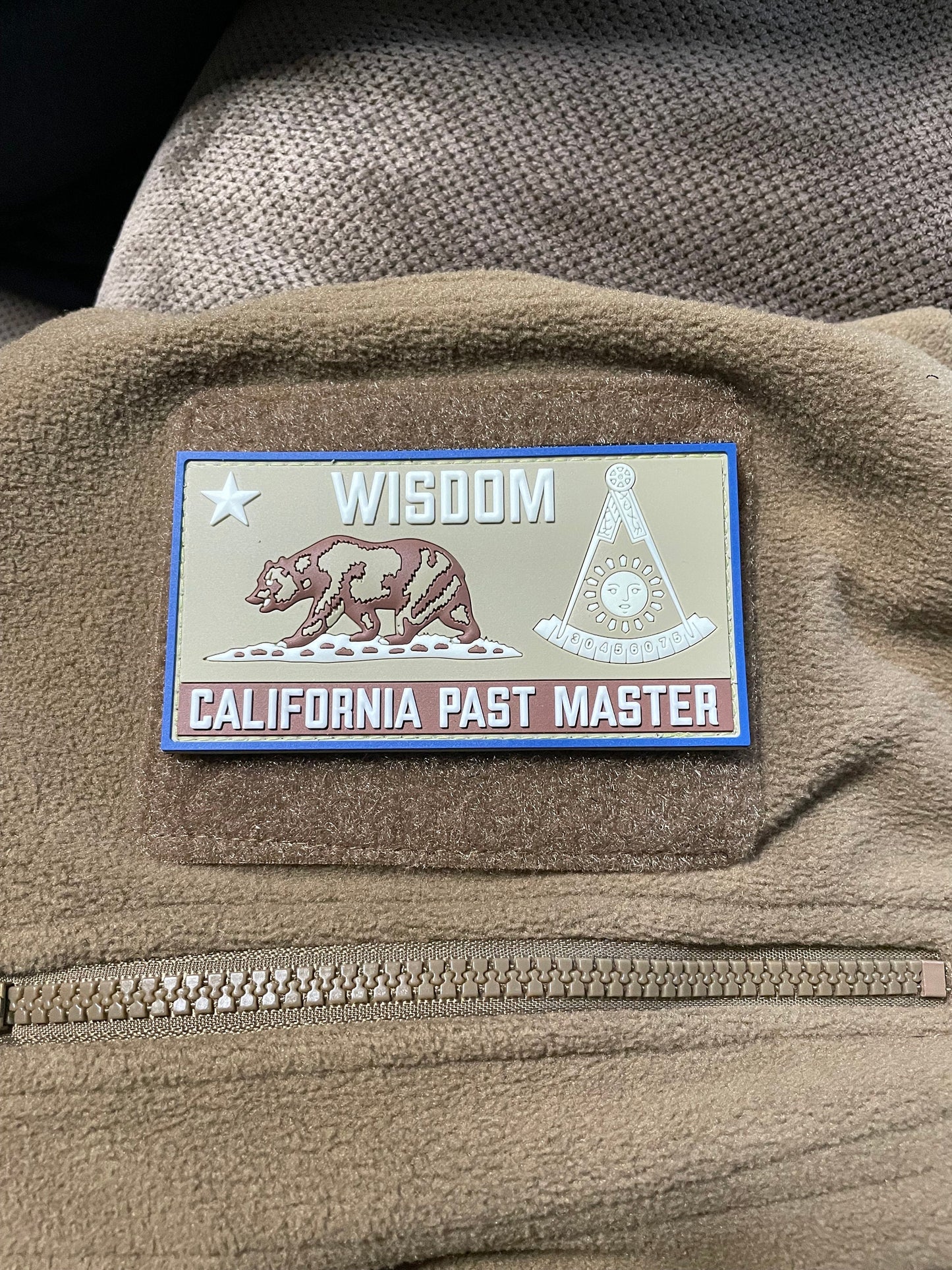 California Past Master Glow in the Dark PVC Patches.