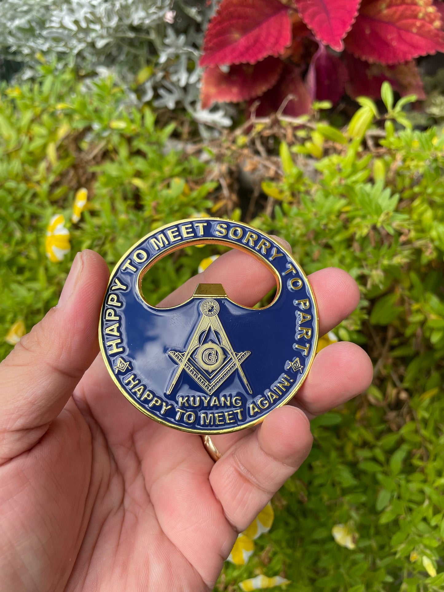 2.5” Pinoy Mason Challenge Coin/Bottle Opener