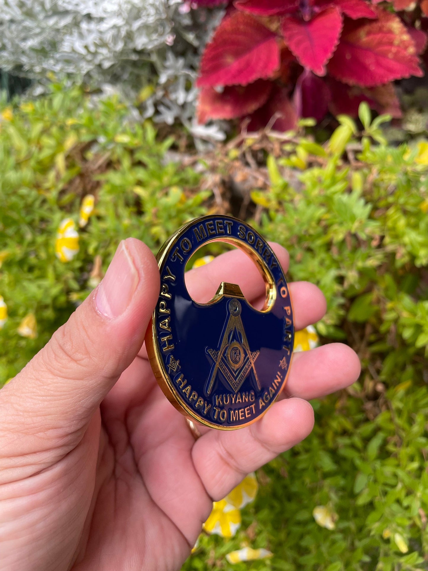 2.5” Pinoy Mason Challenge Coin/Bottle Opener