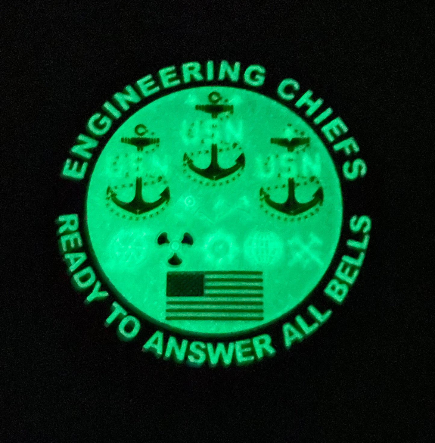 US Navy Snipes Glow in the Dark 4” PVC Patch