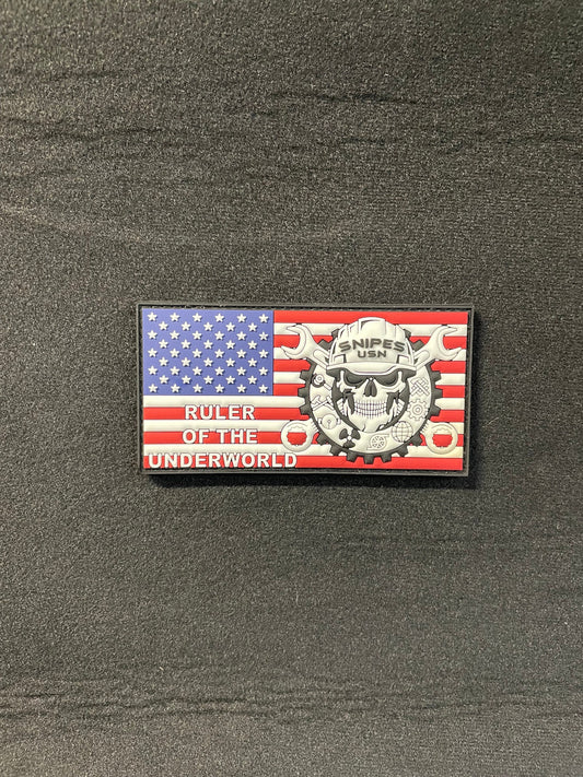 US Navy Snipes Glow in the Dark 4” X 2” PVC Patch