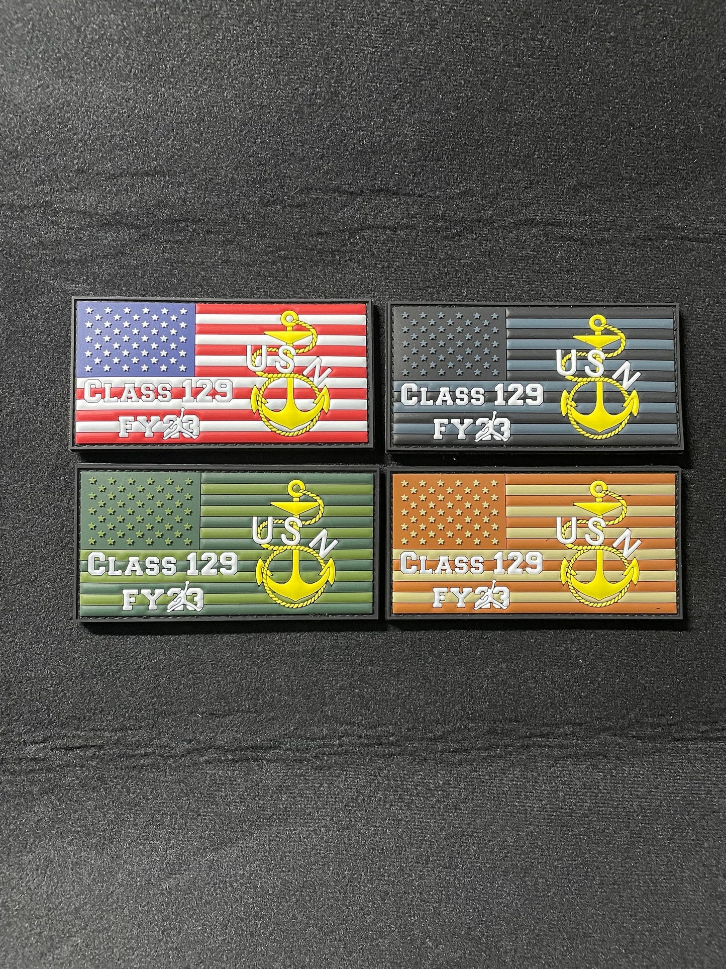 CPO Class 129 Glow in the Dark PVC Patches.
