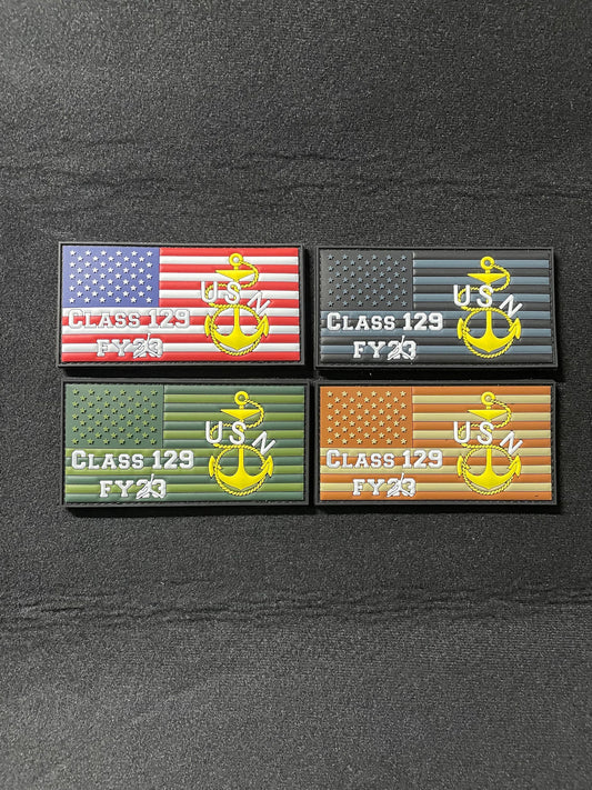 CPO Class 129 Glow in the Dark PVC Patches.