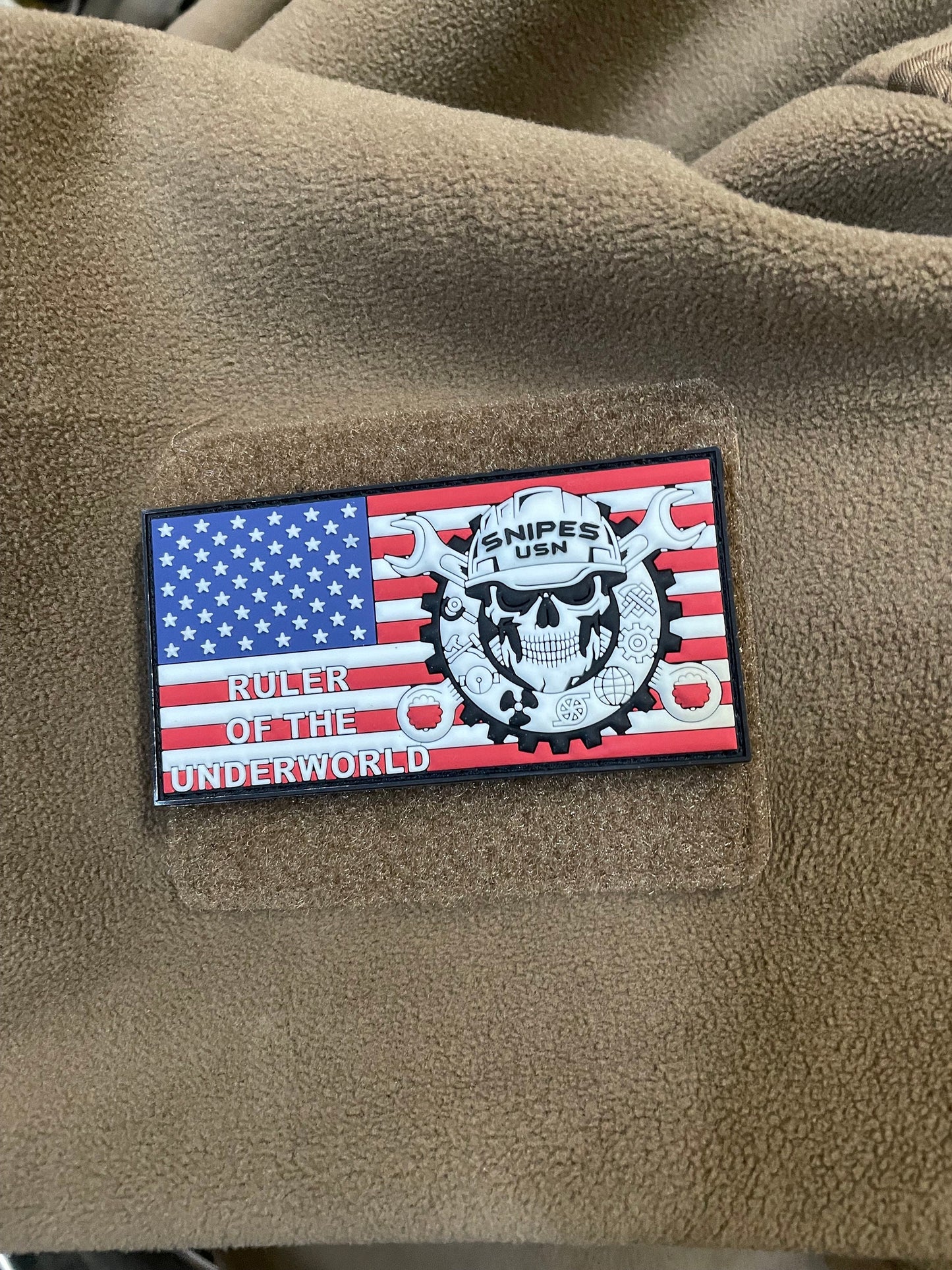 US Navy Snipes Glow in the Dark 4” X 2” PVC Patch