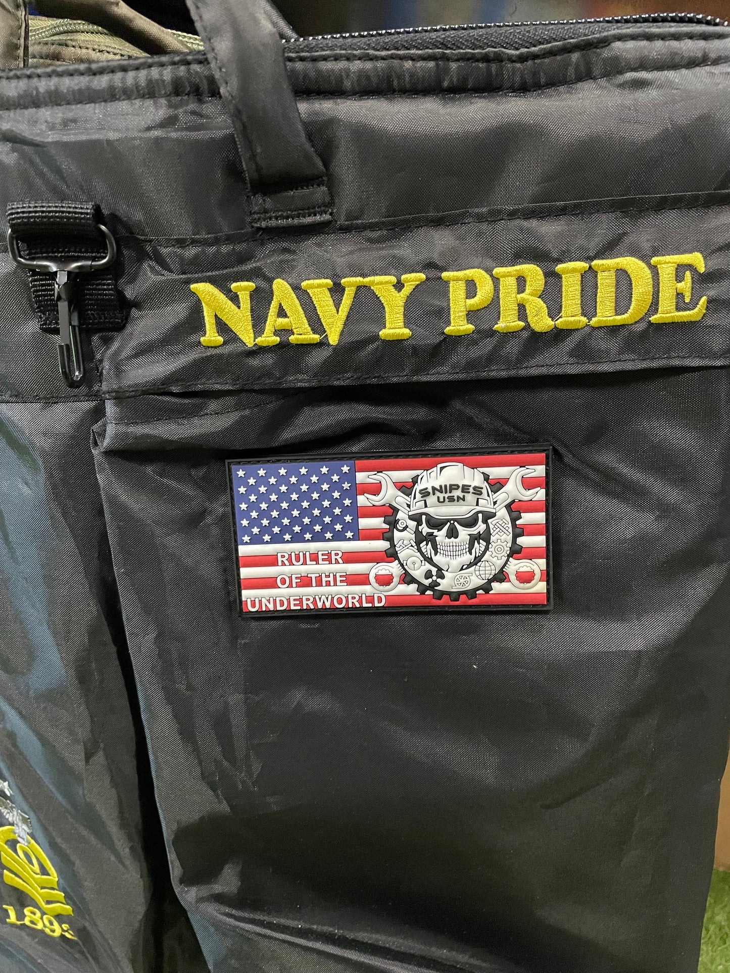 US Navy Snipes Glow in the Dark 4” X 2” PVC Patch