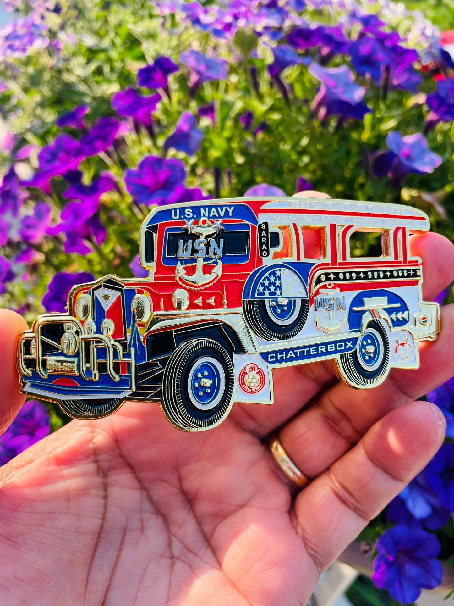 USN Jeepney The Filipino Chief (TFC) CPO Pride Coin