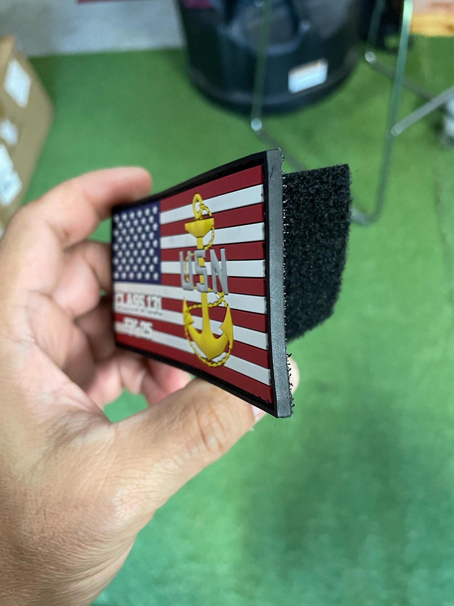 CPO Class 131 FY 25 Glow in the Dark PVC Patches.