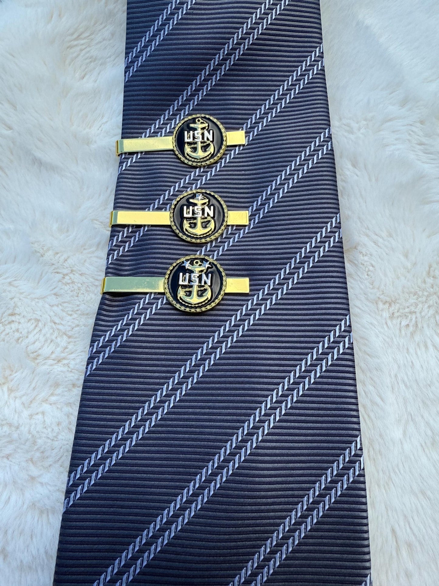 US Navy Chief, Senior Chief or Master Chief Tie Clip