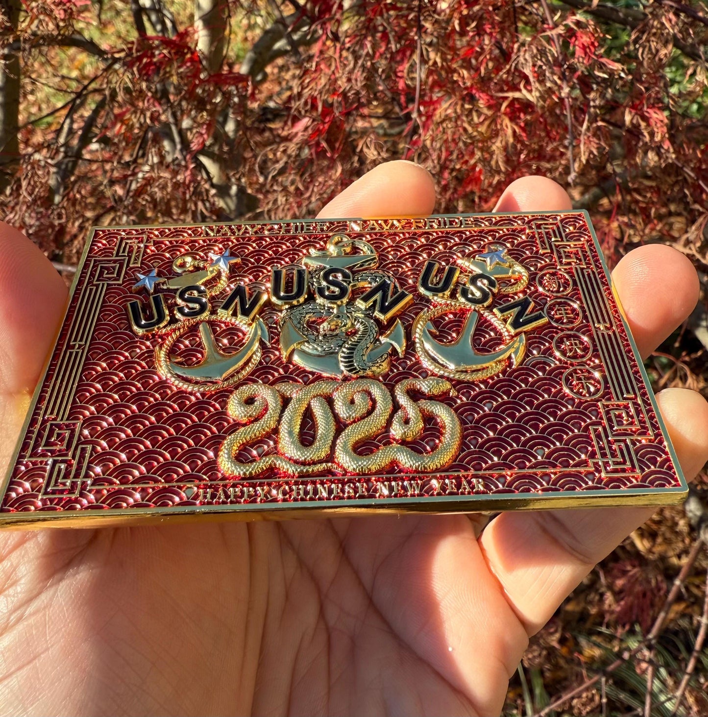 Chinese New Year 2025 Year of the Snake Challenge Coins