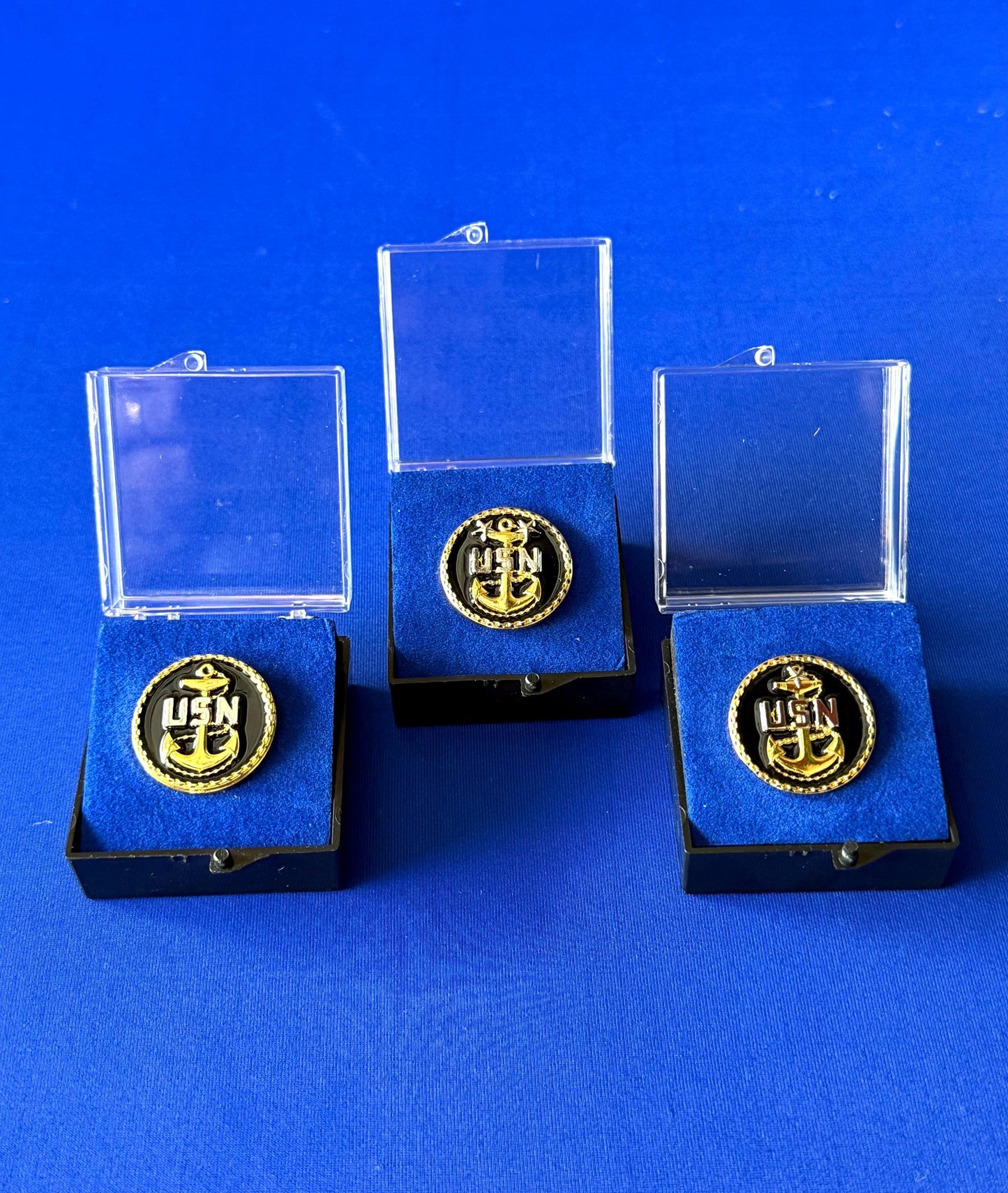 USN Chief, Senior Chief, Master Chief Lapel Pins